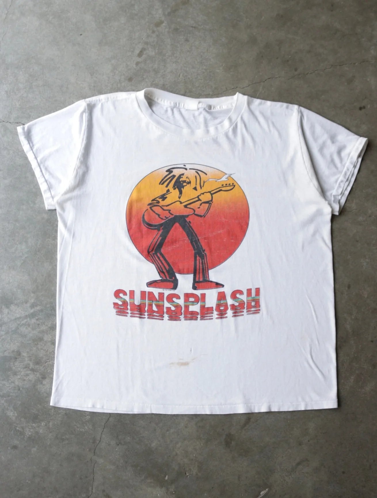 1980S SUNSPLASH BAND TEE