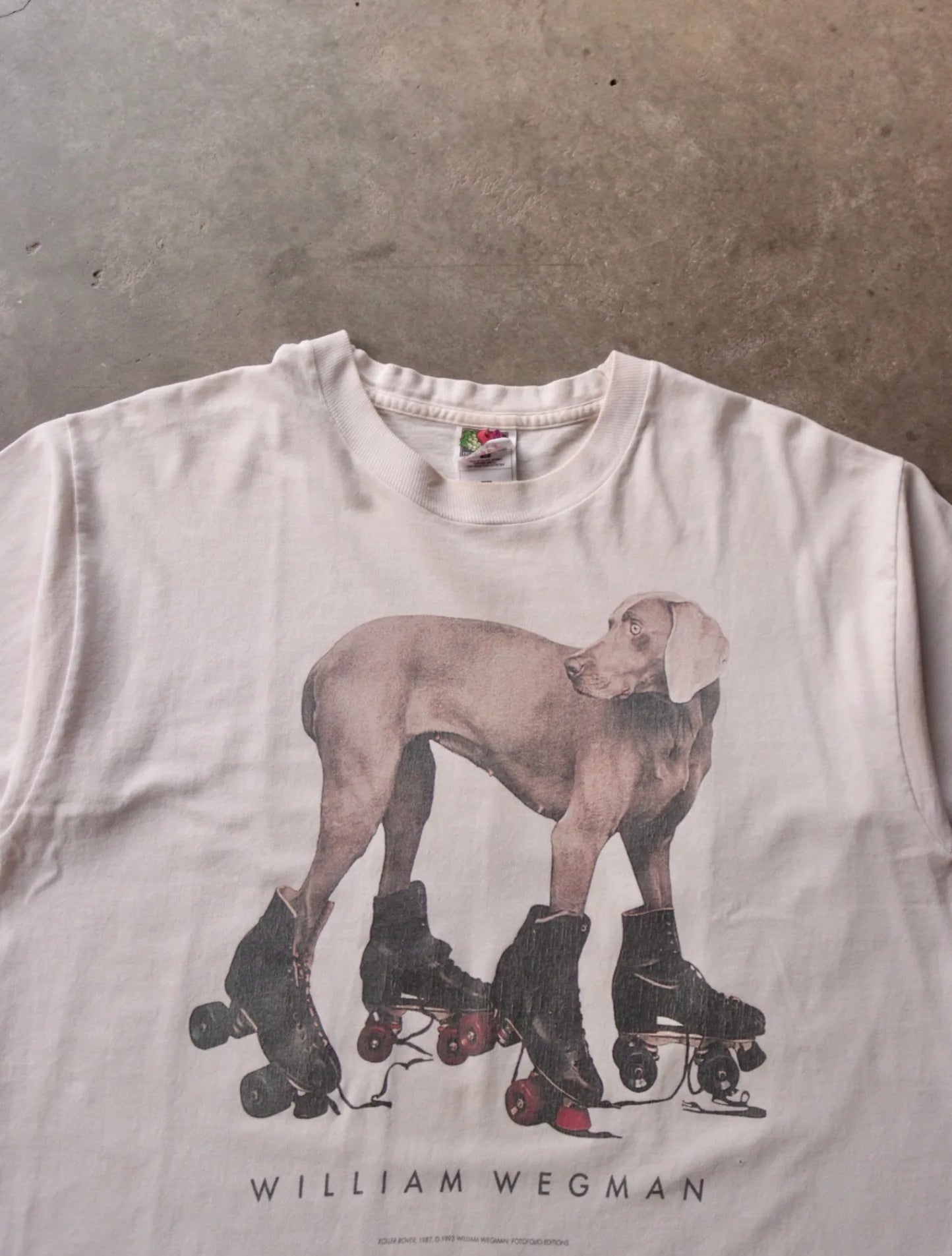 2000S WILLIAM WEGMAN DOG TEE