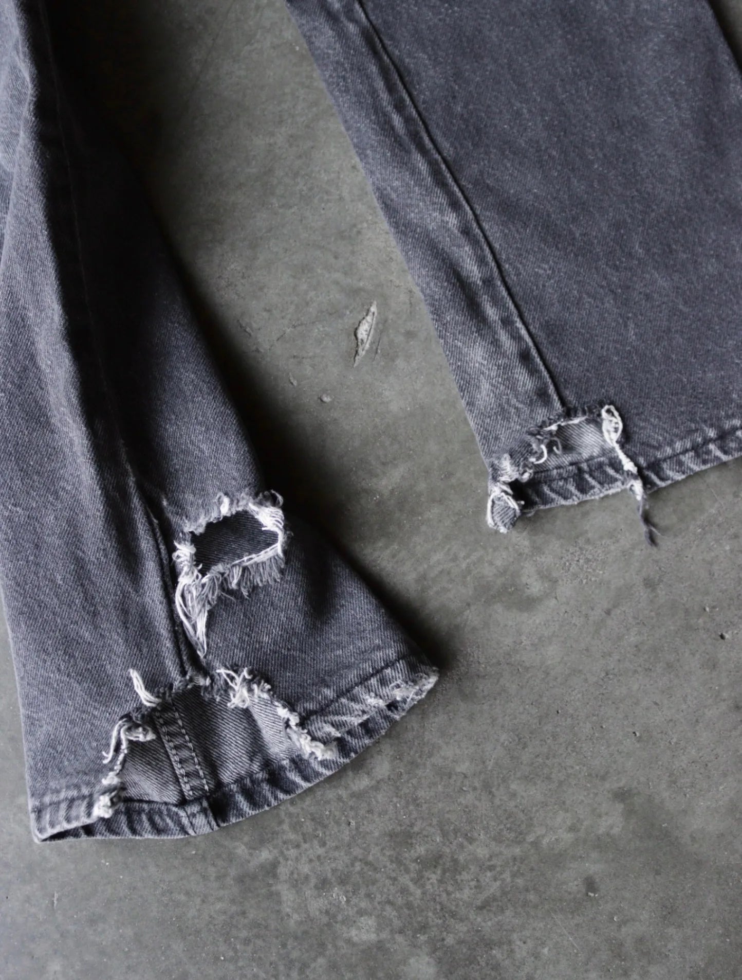 2000S FADED RUSTLER DENIM PANTS