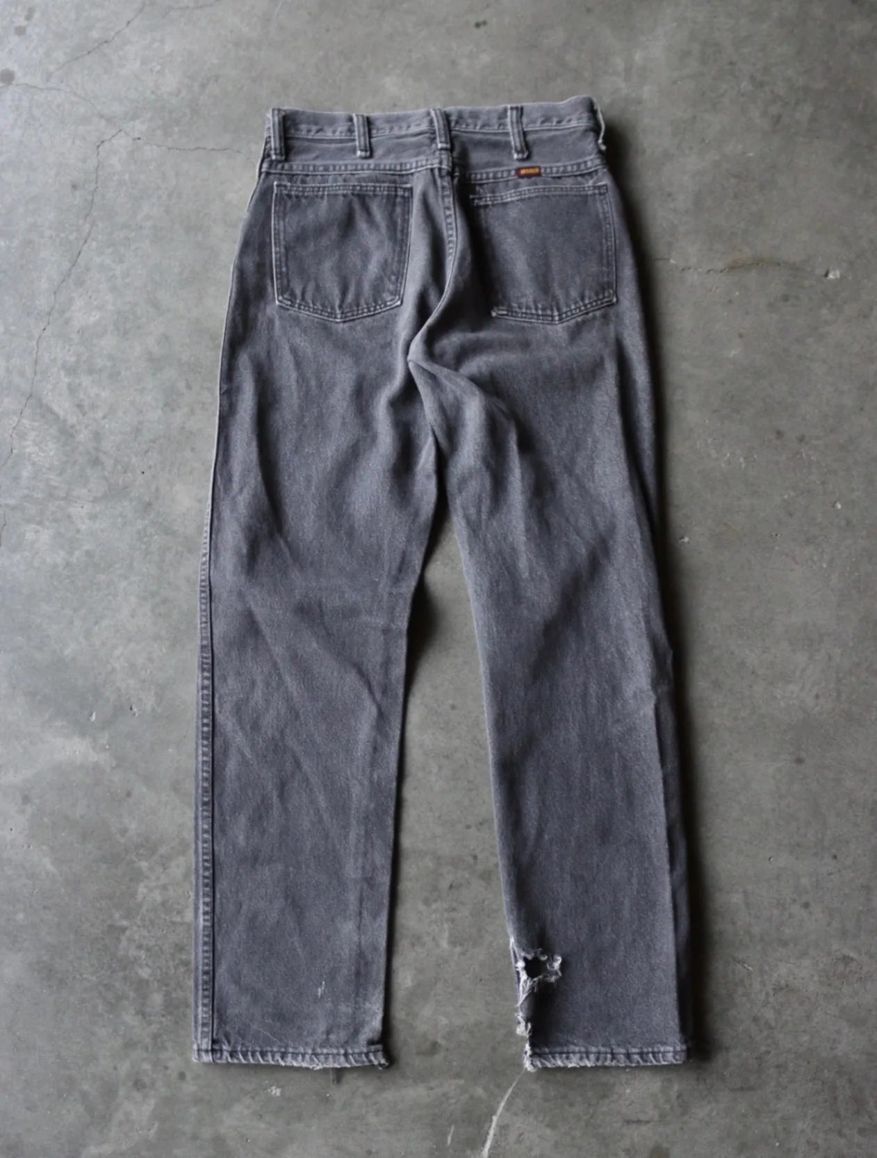 2000S FADED RUSTLER DENIM PANTS