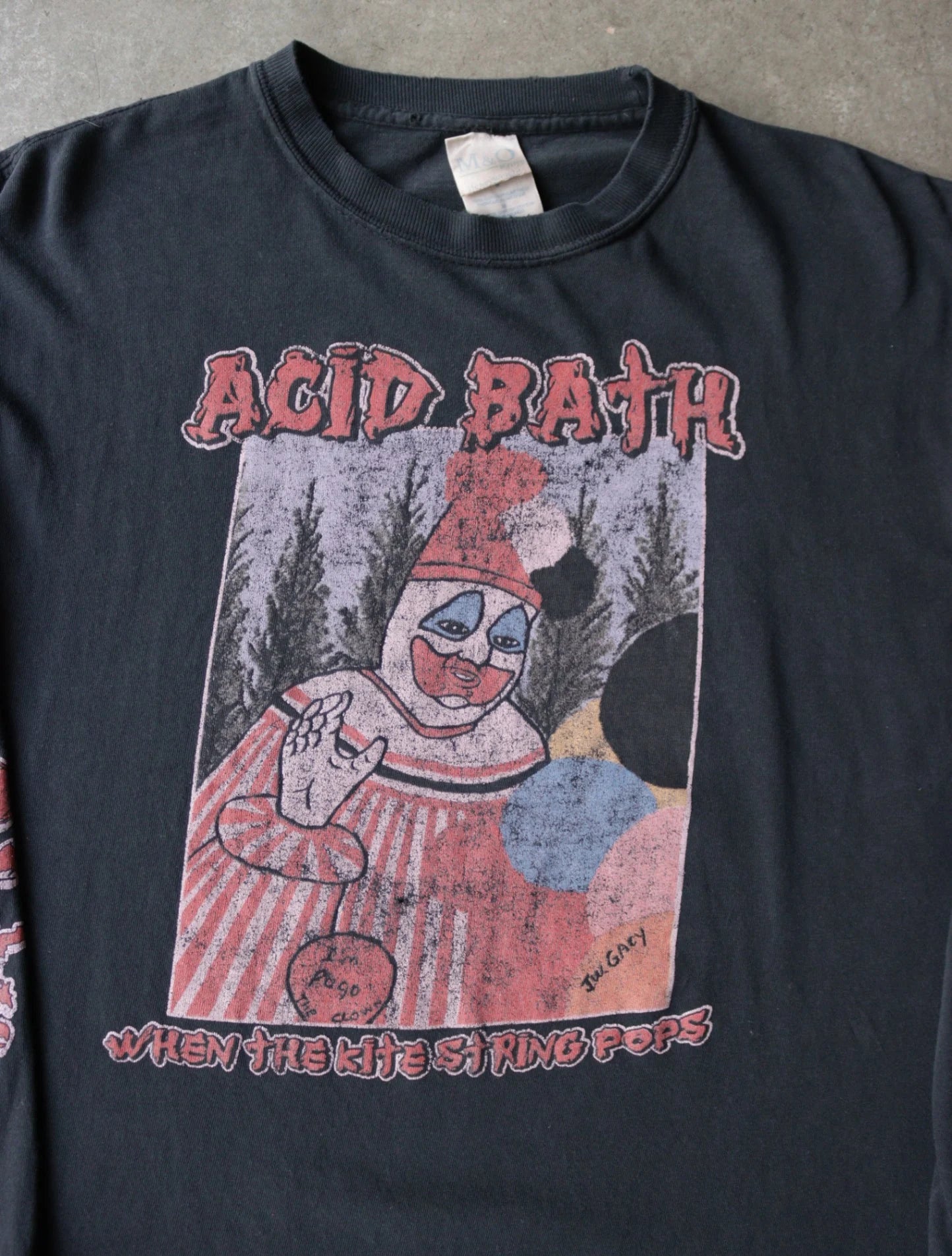1990S ACID BATH WHEN THE KITE STRING POPS BAND TEE