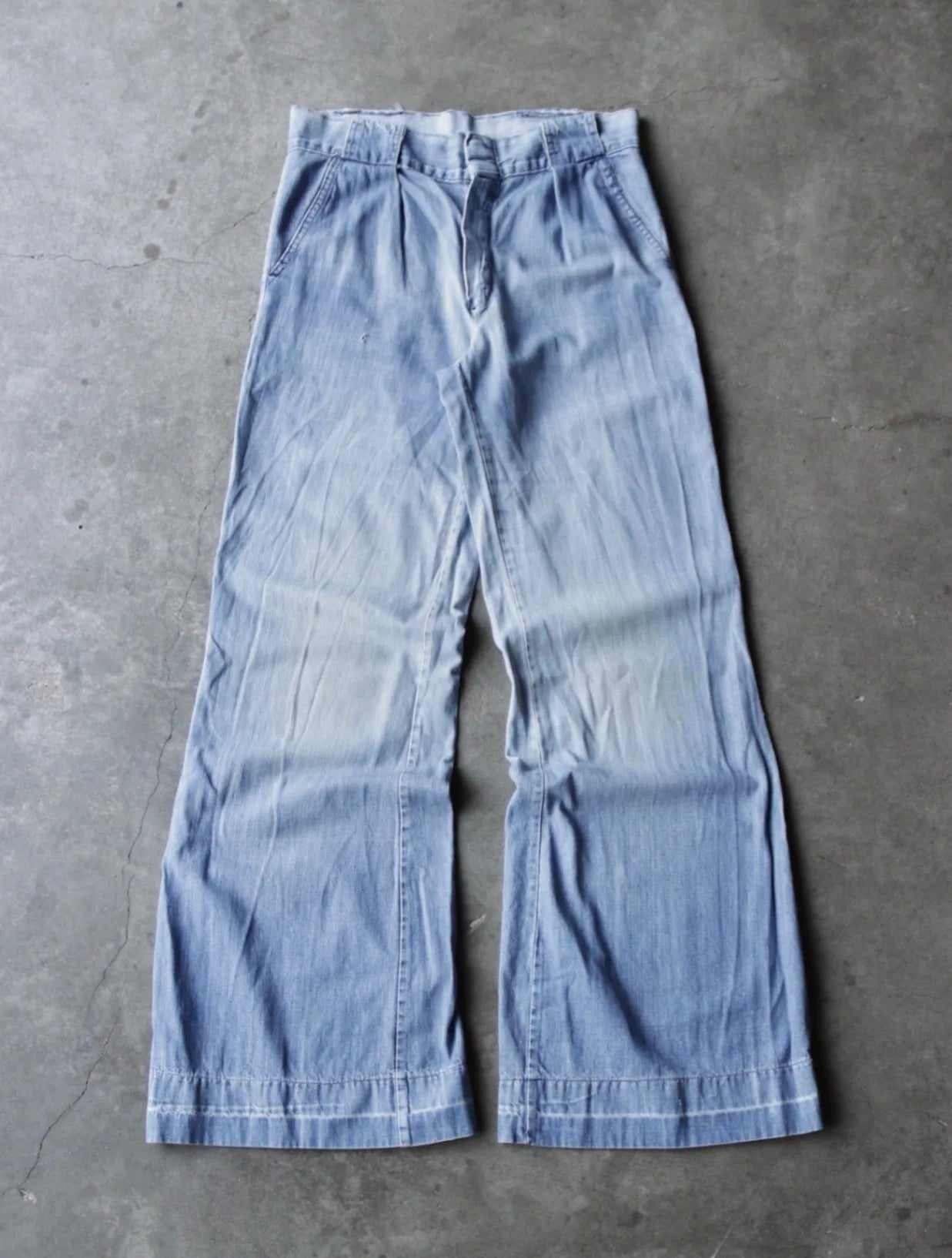 1980S WIDE FLARE PANTS