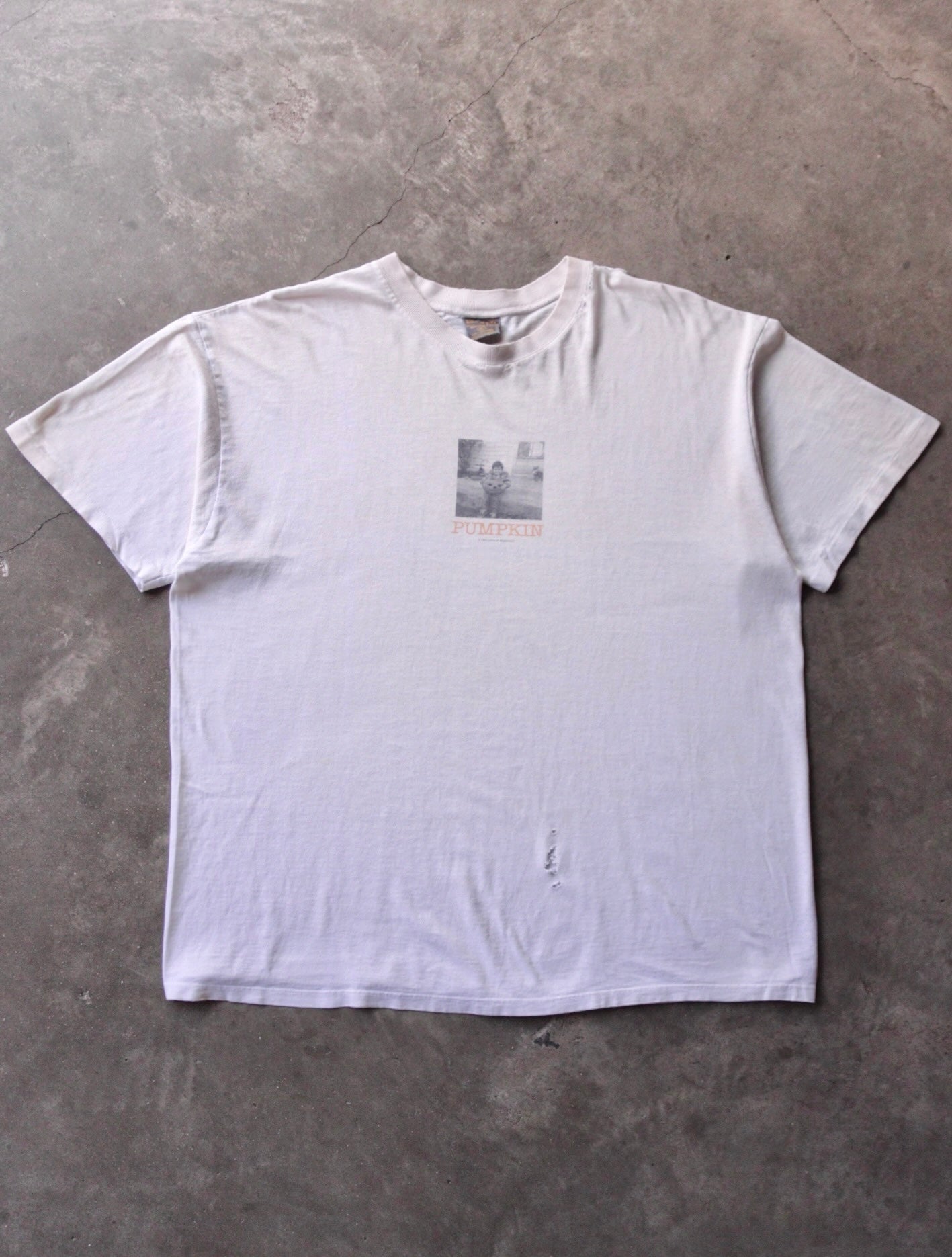 1990S NATALIE MERCHANT 'PUMPKIN' FADED TEE