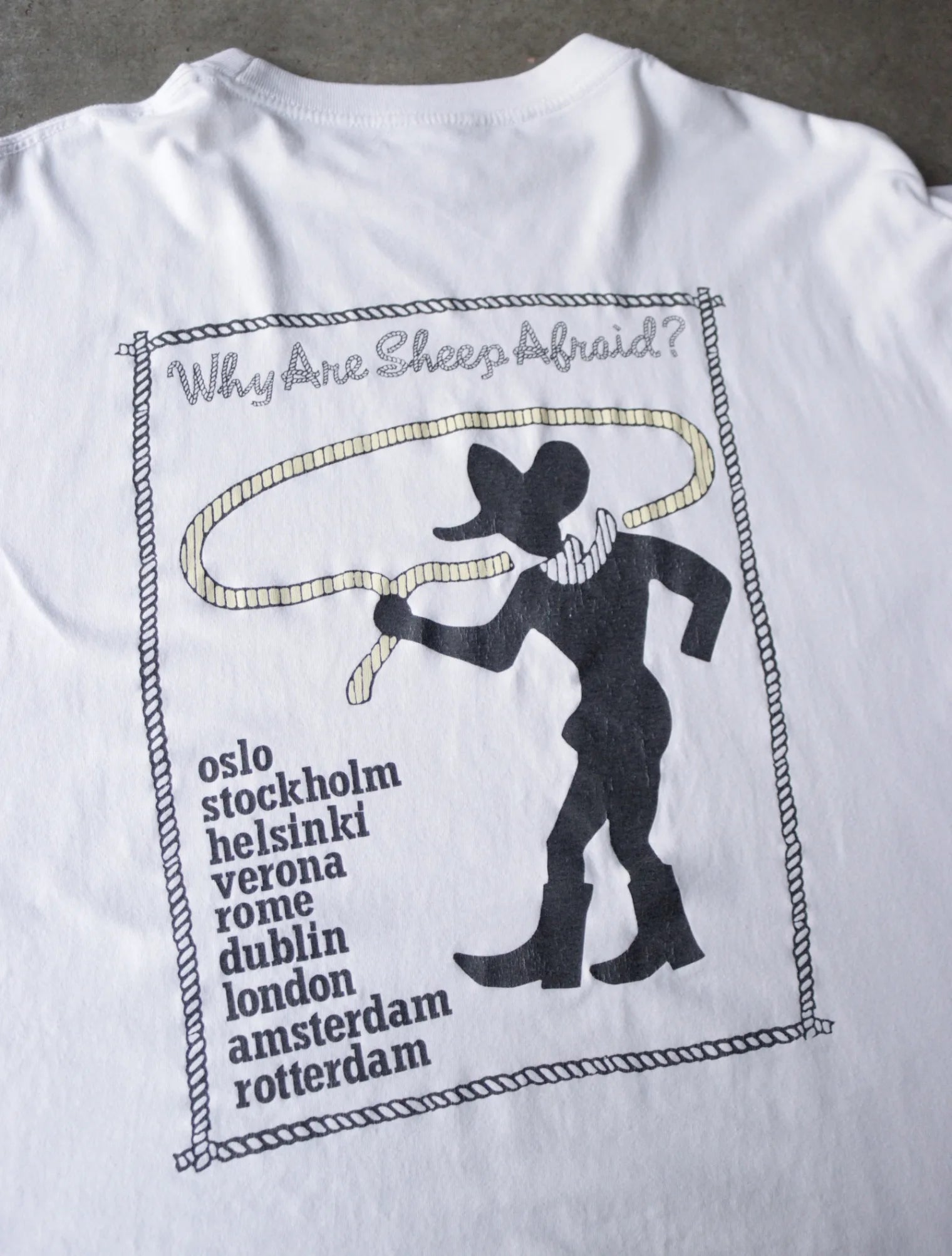 1990S PEARL JAM EURO BOOT TEE