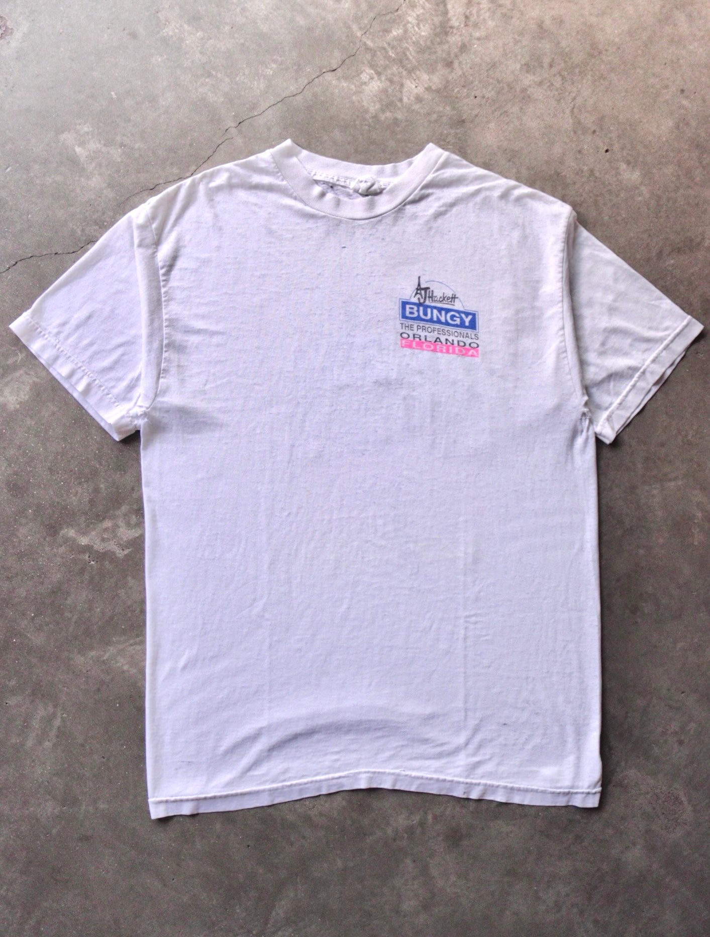 1990S AJ HACKETT DISTRESSED TEE