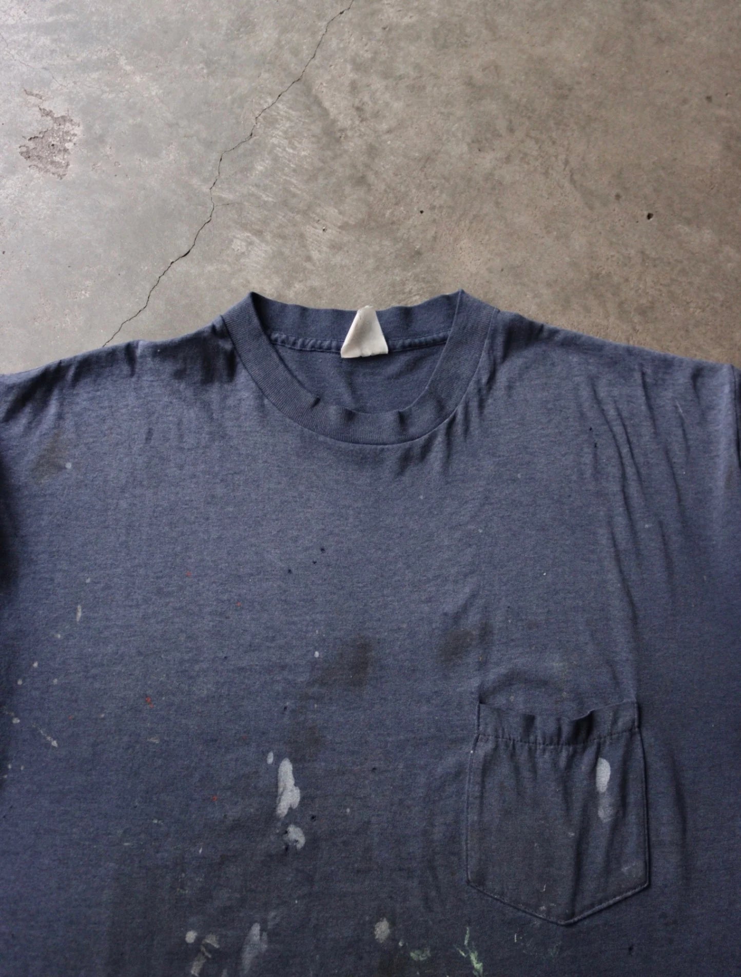1990S PAINTED BLANK POCKET TEE