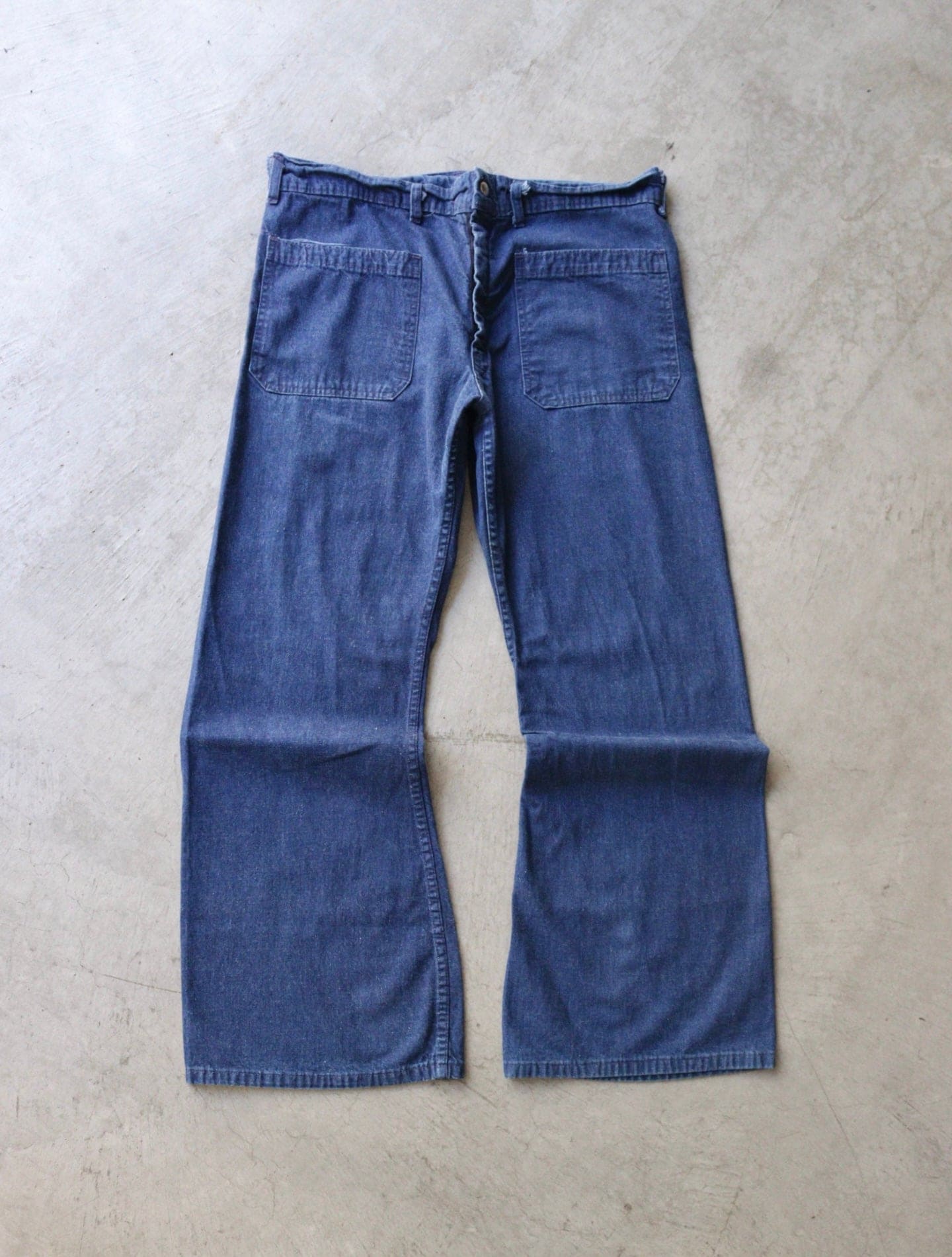 1970S FLARED DENIM PANTS