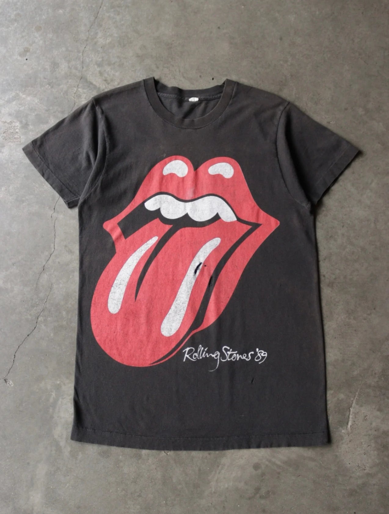 1980S THE ROLLING STONES BAND TEE