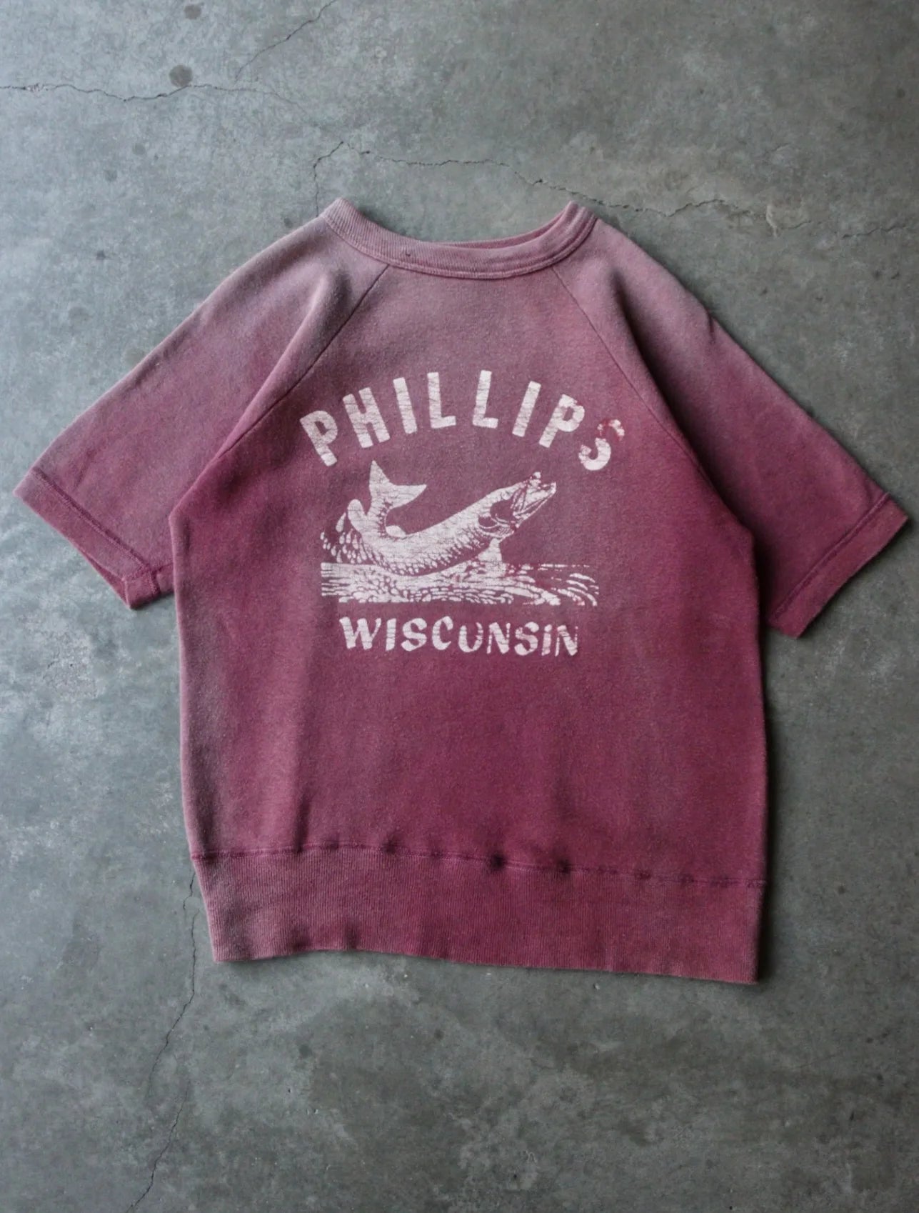 1950S WISCONSIN SALMON SWEATSHIRT