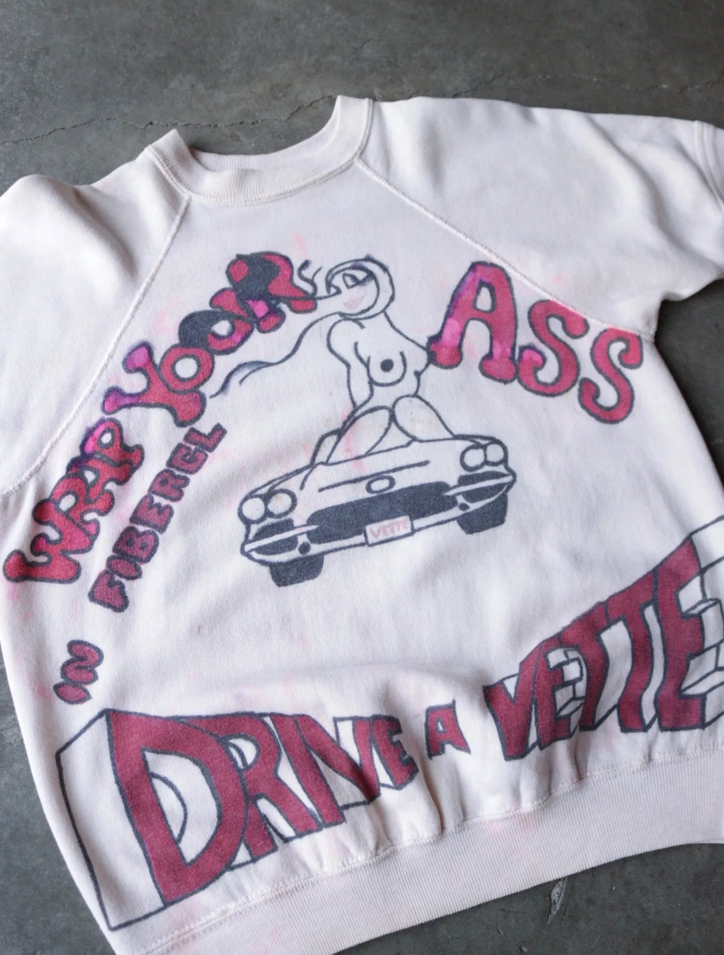 1970S DRIVE A VETTE SWEATSHIRT