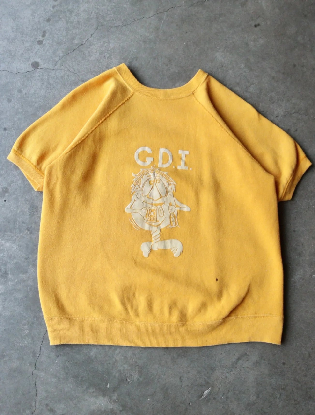 1960S G.D.I. FLOCK SWEATSHIRT