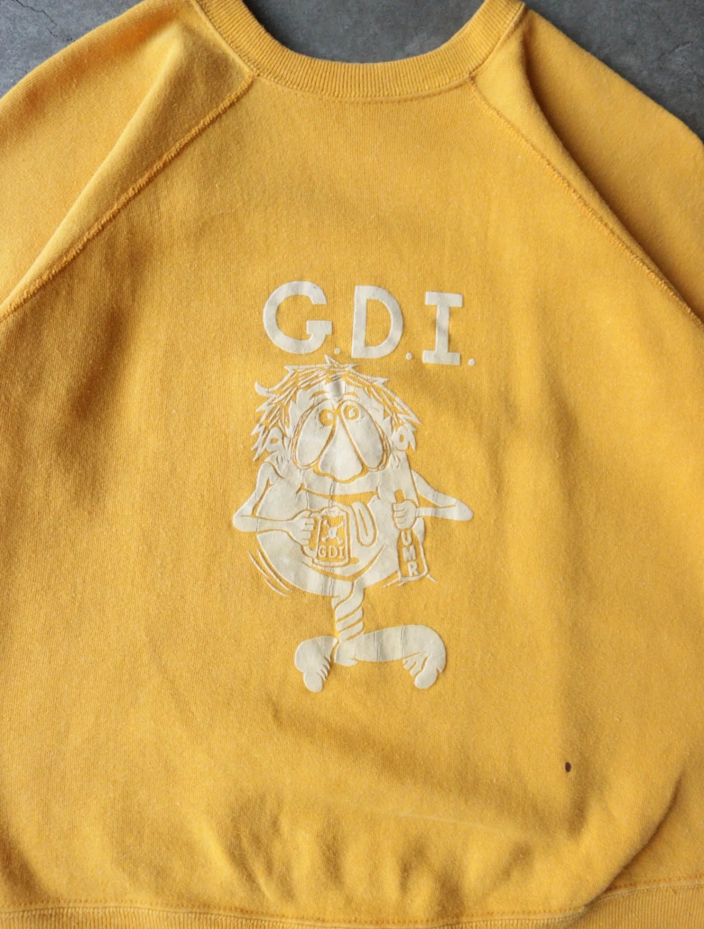 1960S G.D.I. FLOCK SWEATSHIRT