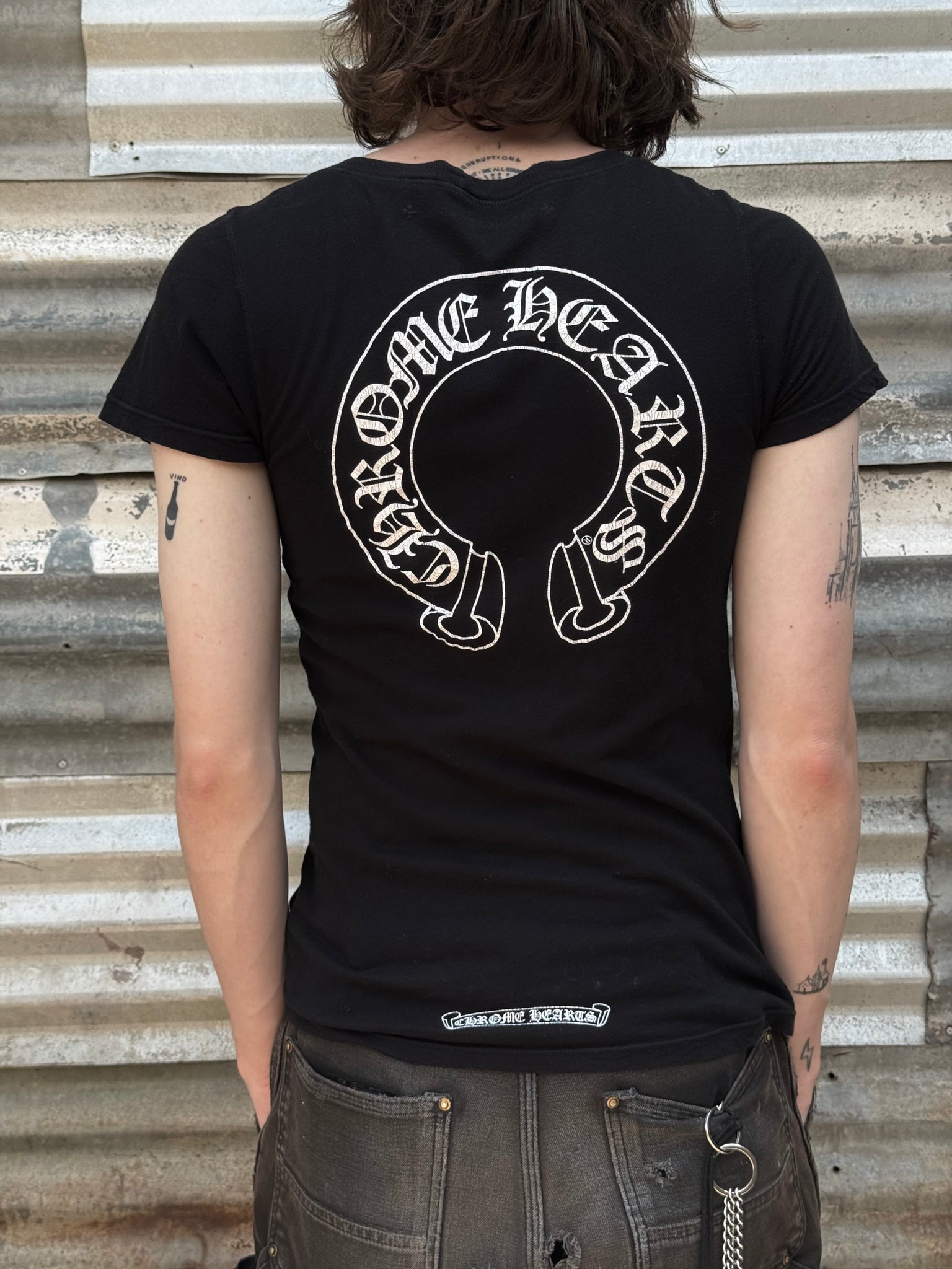 2000S CHROME HEARTS LOGO TEE