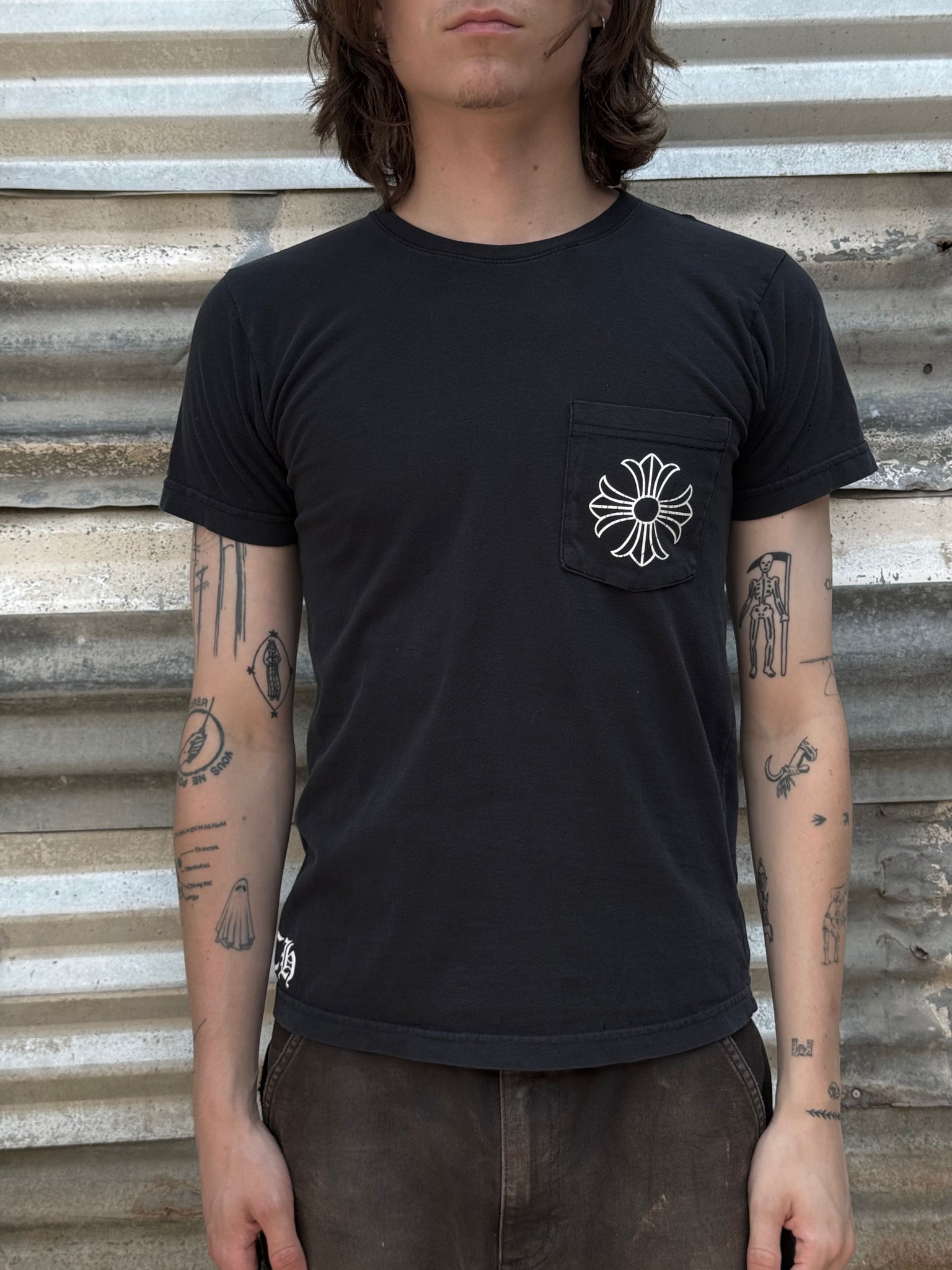 2000S CHROME HEARTS PLUS TEE