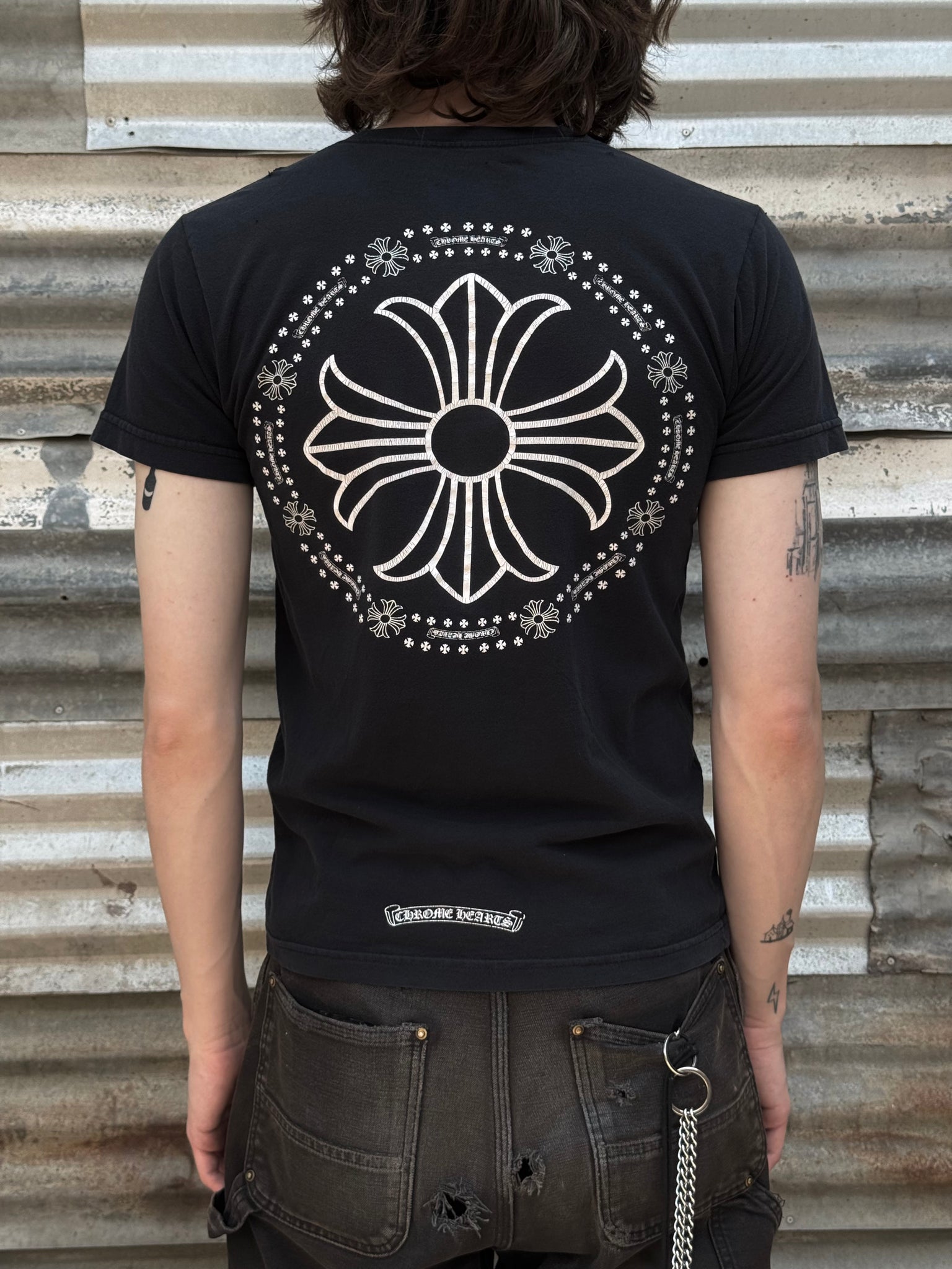 2000S CHROME HEARTS PLUS TEE