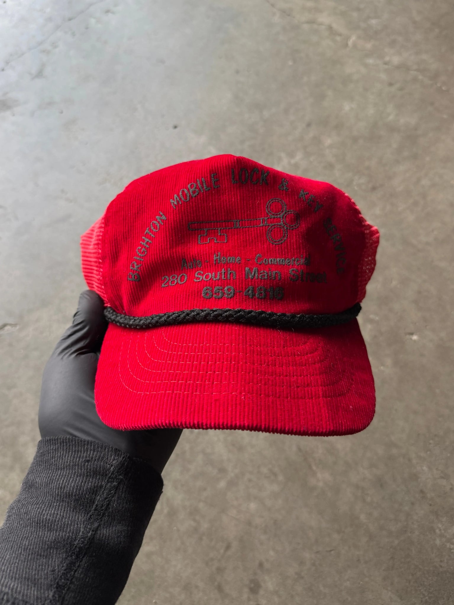 1990S CORD HAT