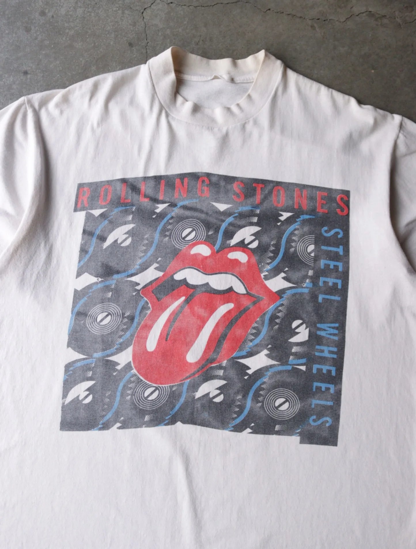 1990S THE ROLLING STONES BAND TEE