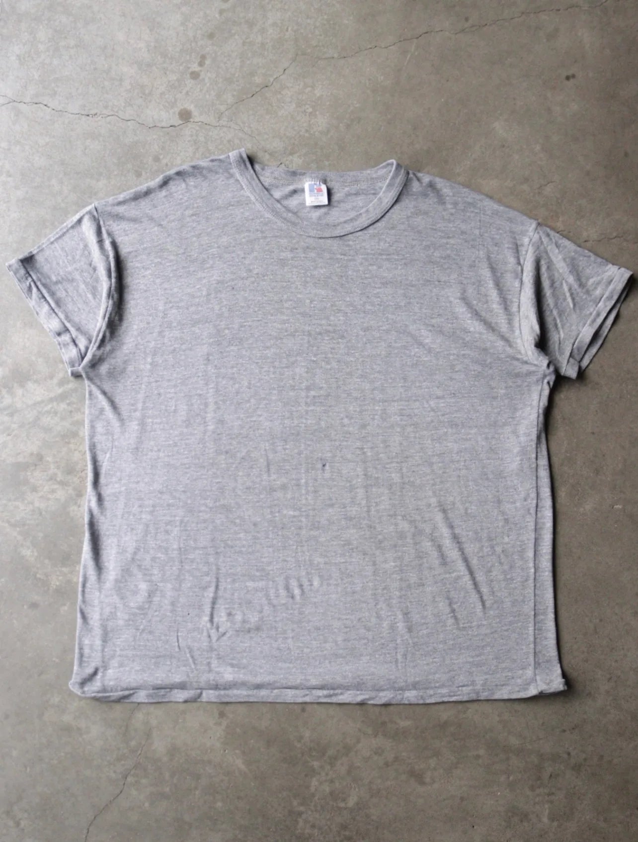 1980S GREY RUSSELL TEE