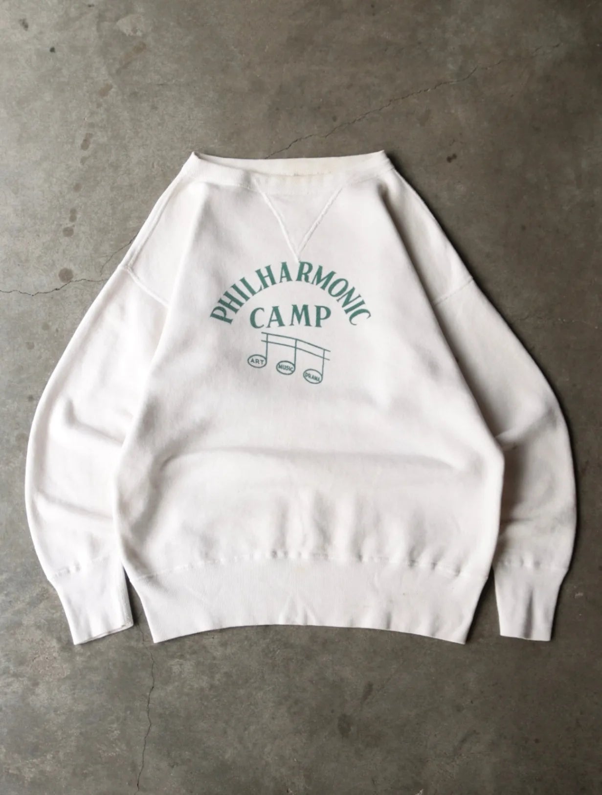 1950S PHILHARMONIC CAMP SWEATSHIRT