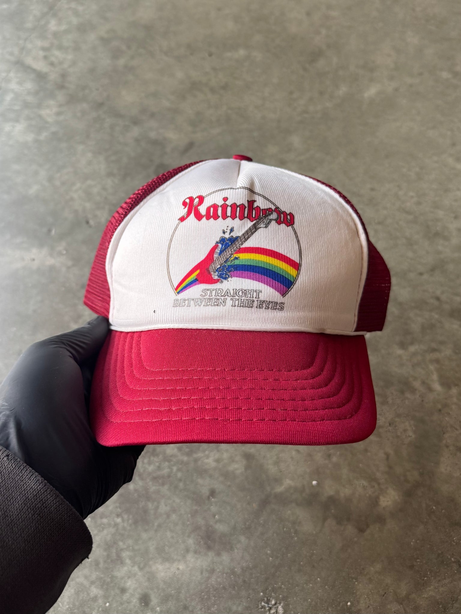1980S RAINBOW GUITAR HAT