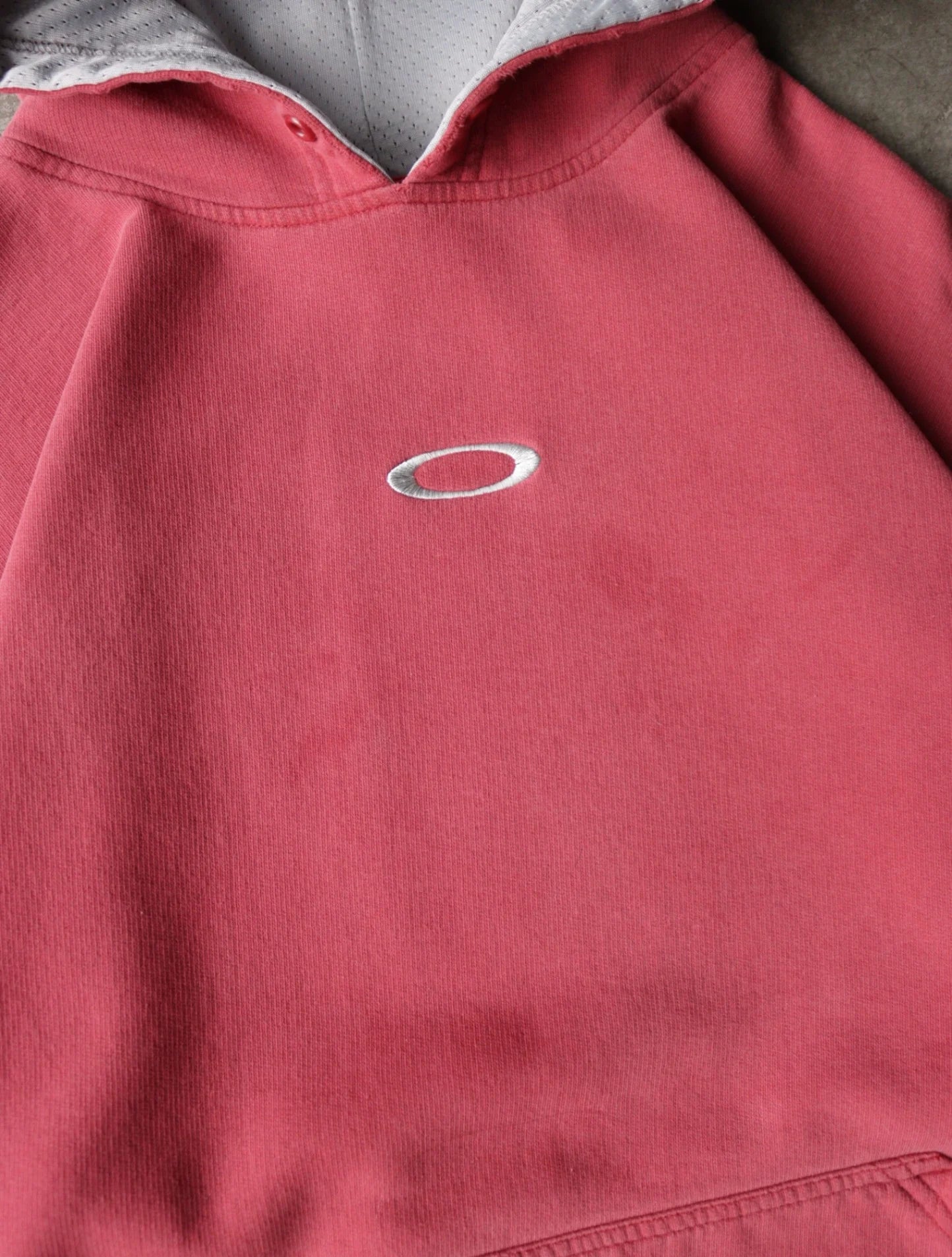 2000S FADED OAKLEY HOODED SWEATSHIRT