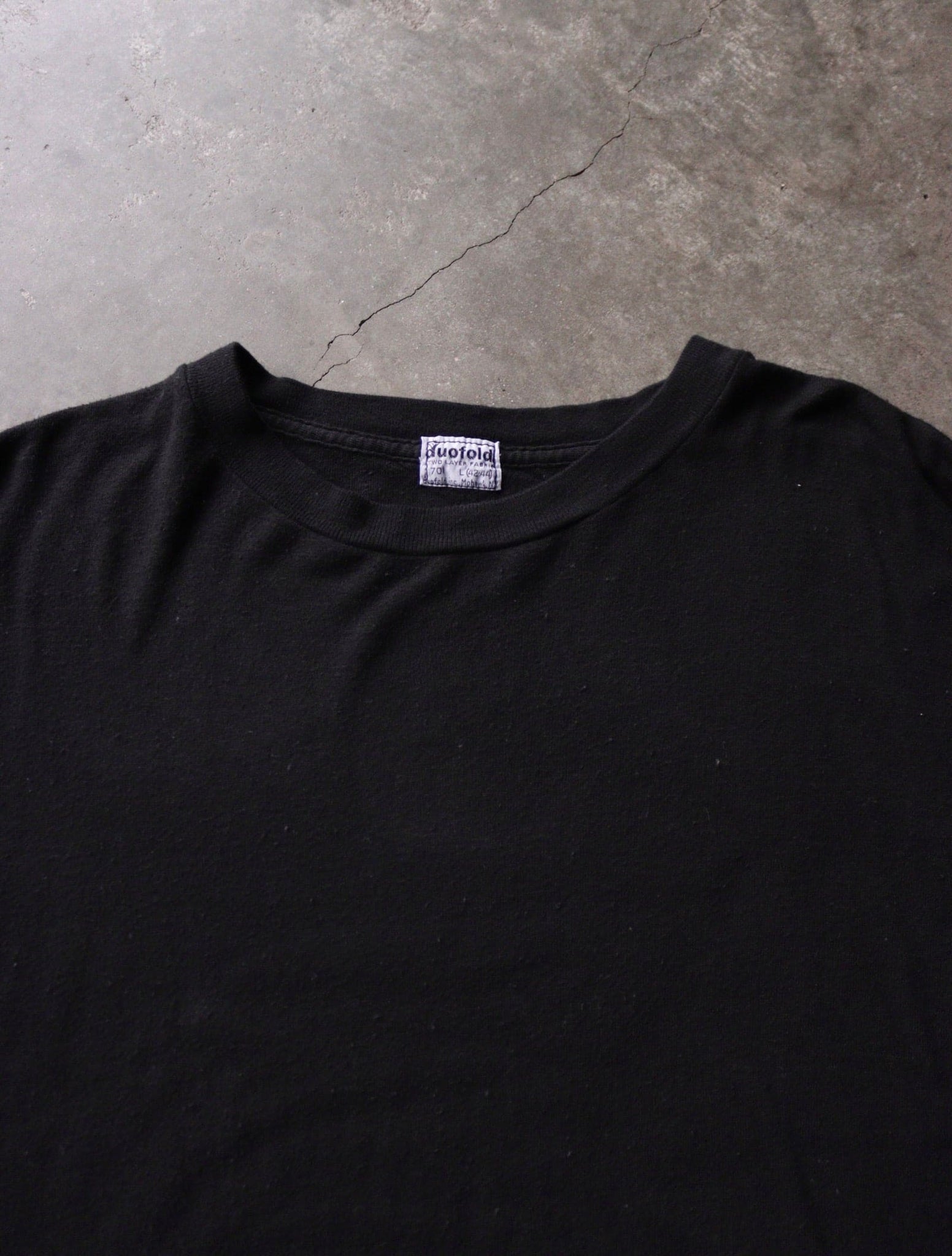 1980S DUOFOLD L/S CROP THERMAL TEE