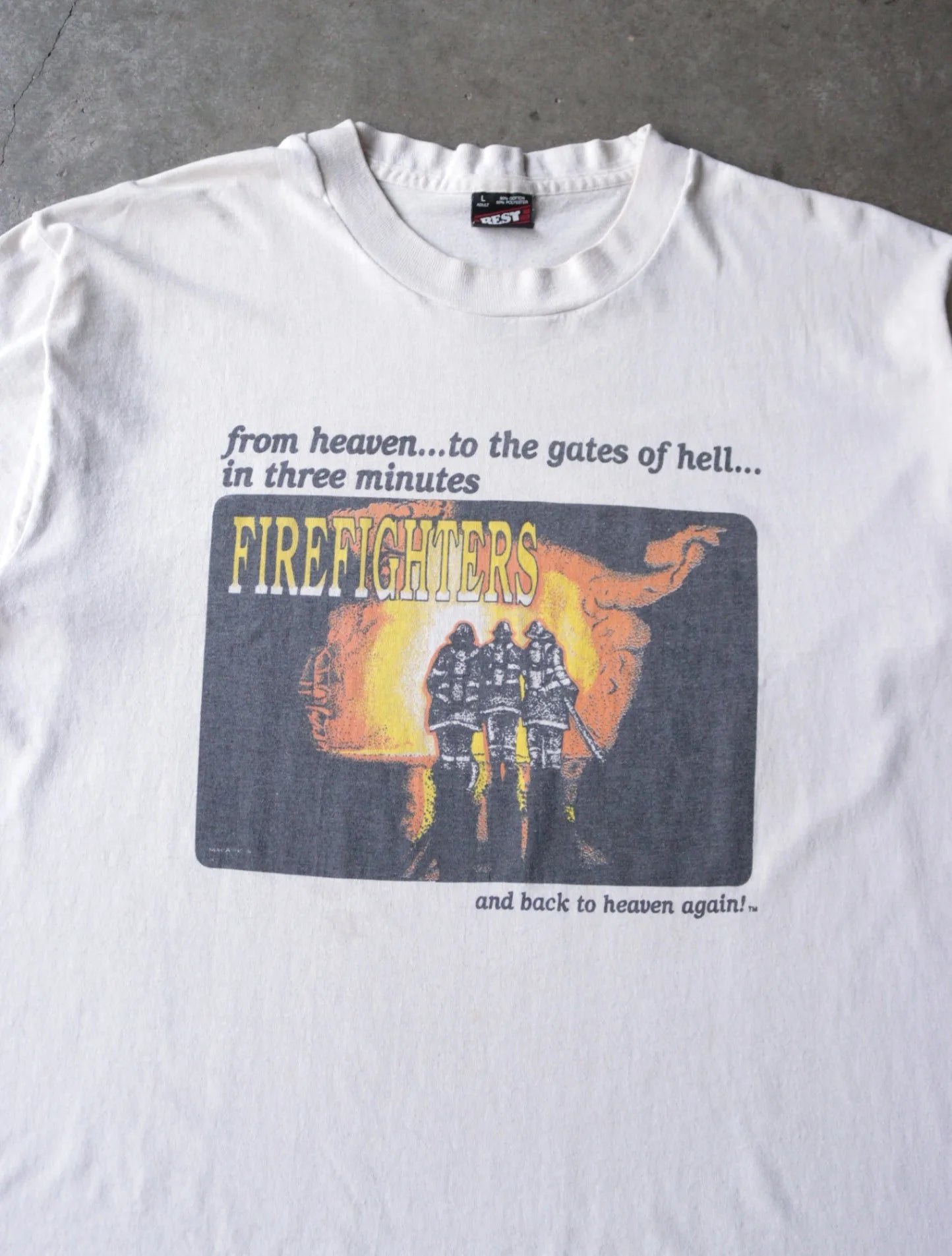 1990S FIREFIGHTERS TEE