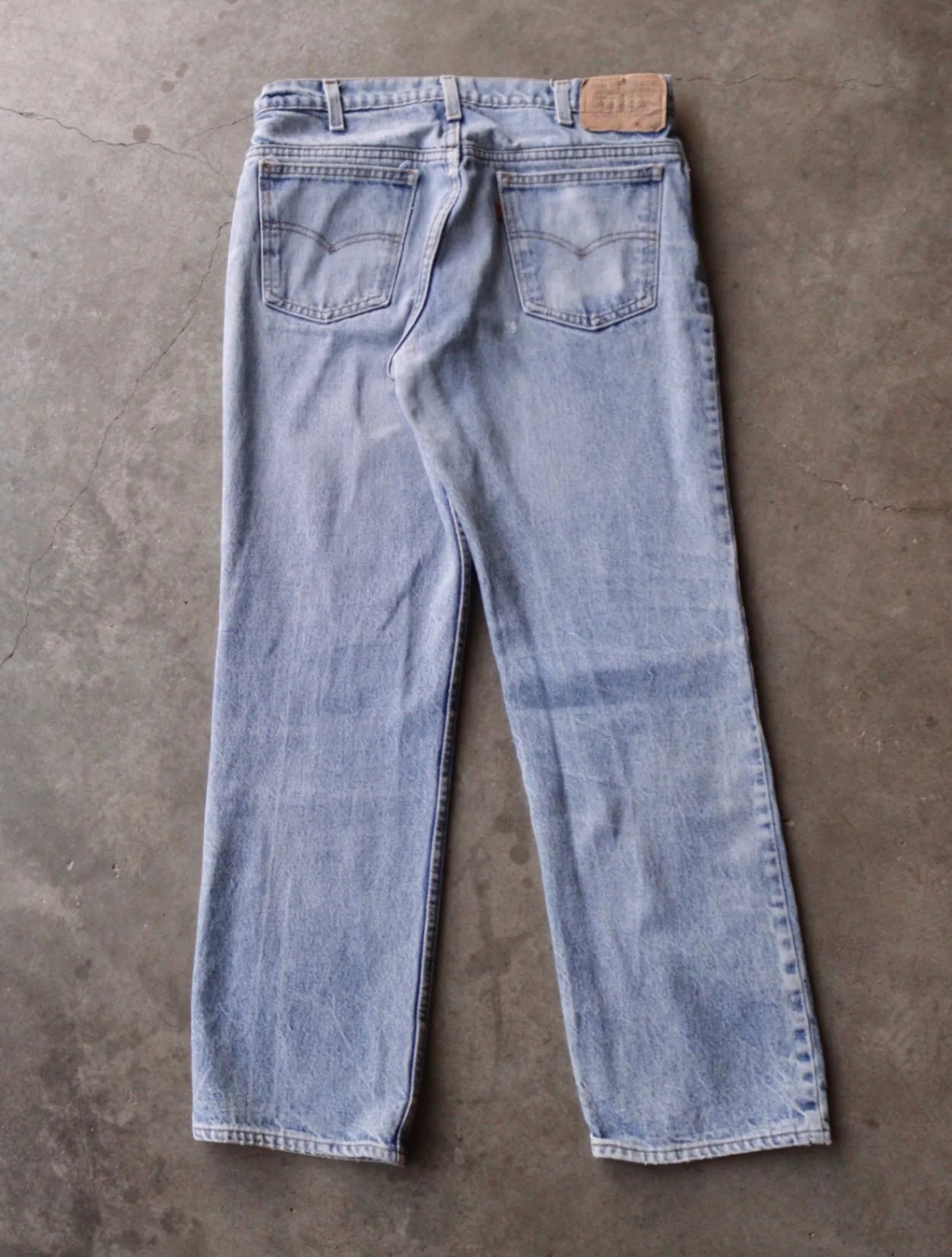 1990S LEVIS PATCHED UP 505 DENIM PANTS