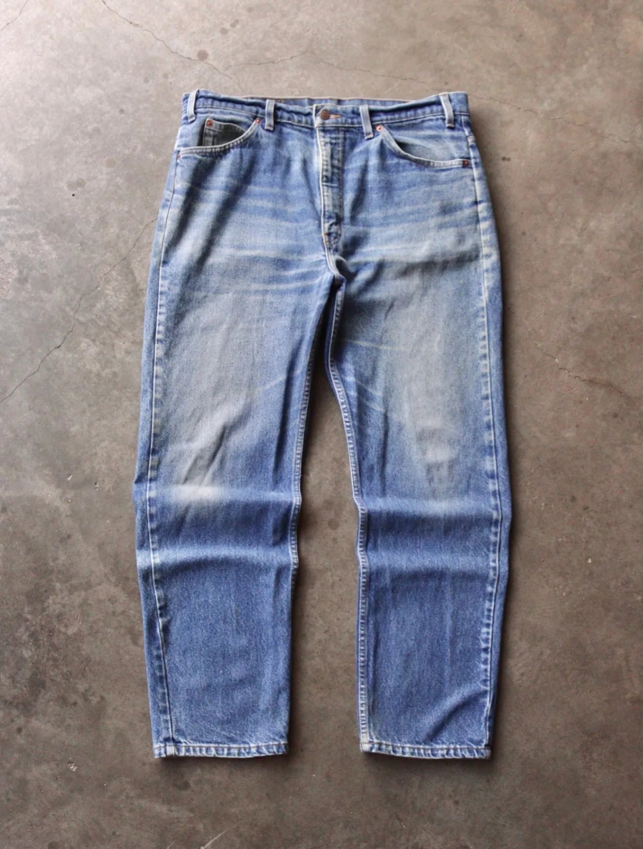 1990S LEVI'S ORANGE TAB 505 DENIMPANTS