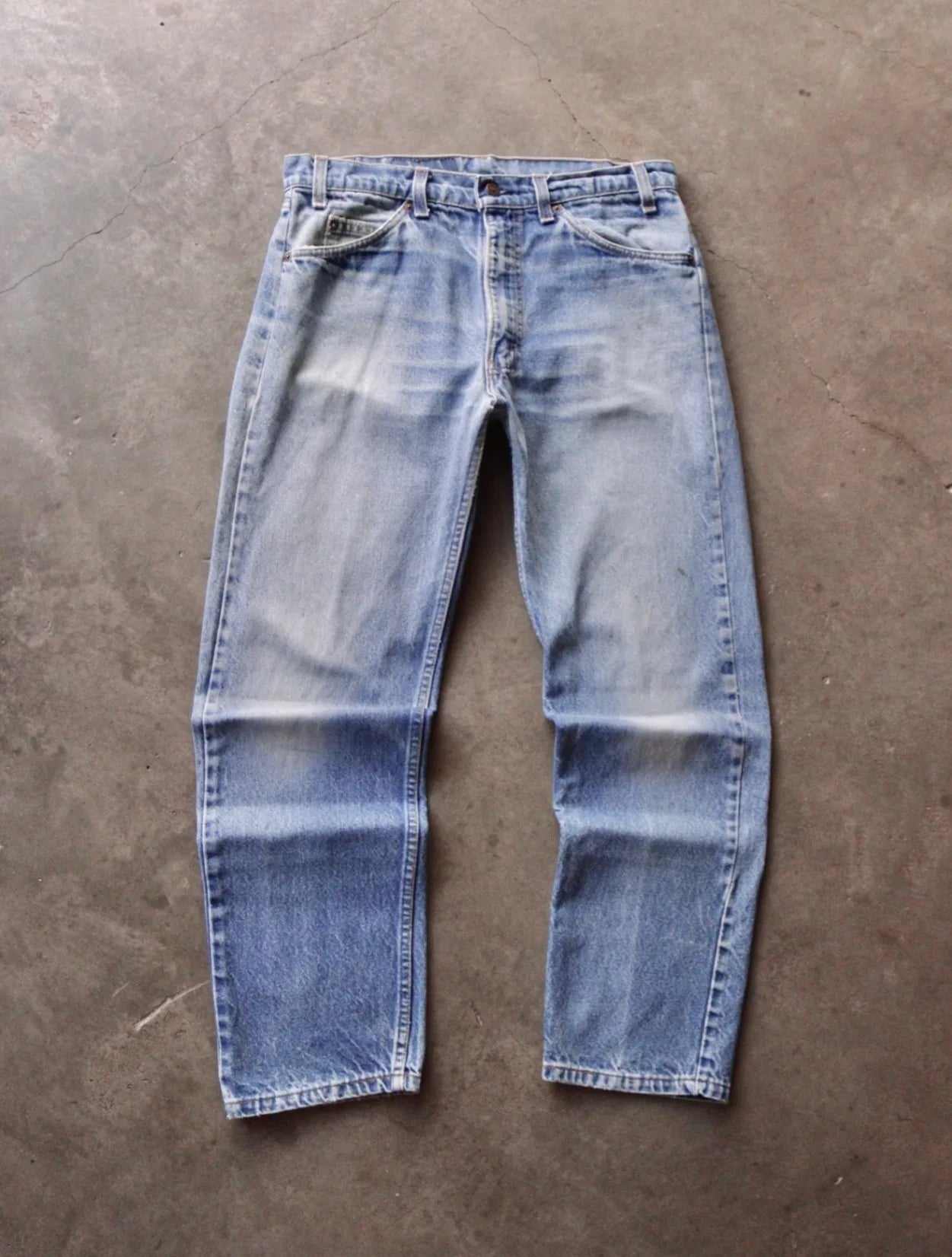 1980S LEVI'S ORANGE TAB DENIM PANTS