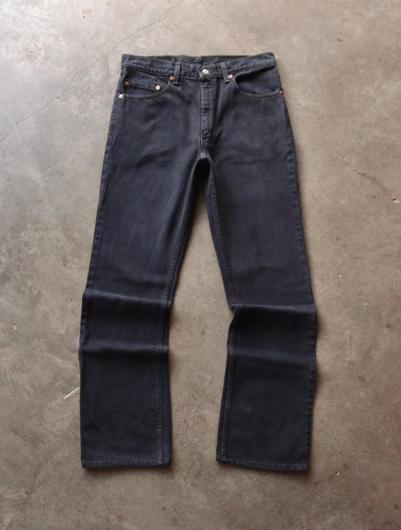 1990S LEVI'S OVERDYED DENIM PANTS