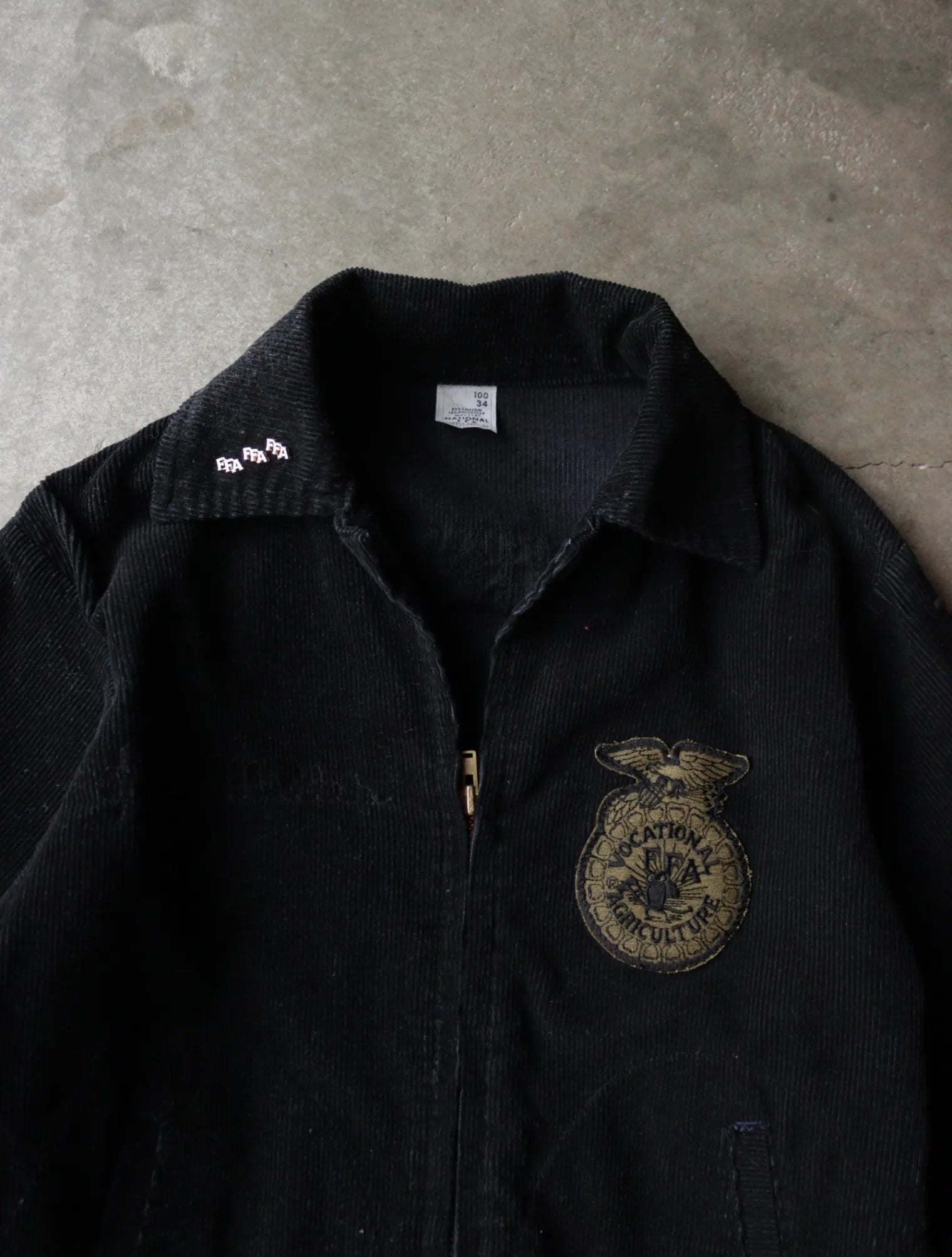 1970S OVERDYED FFA JACKET