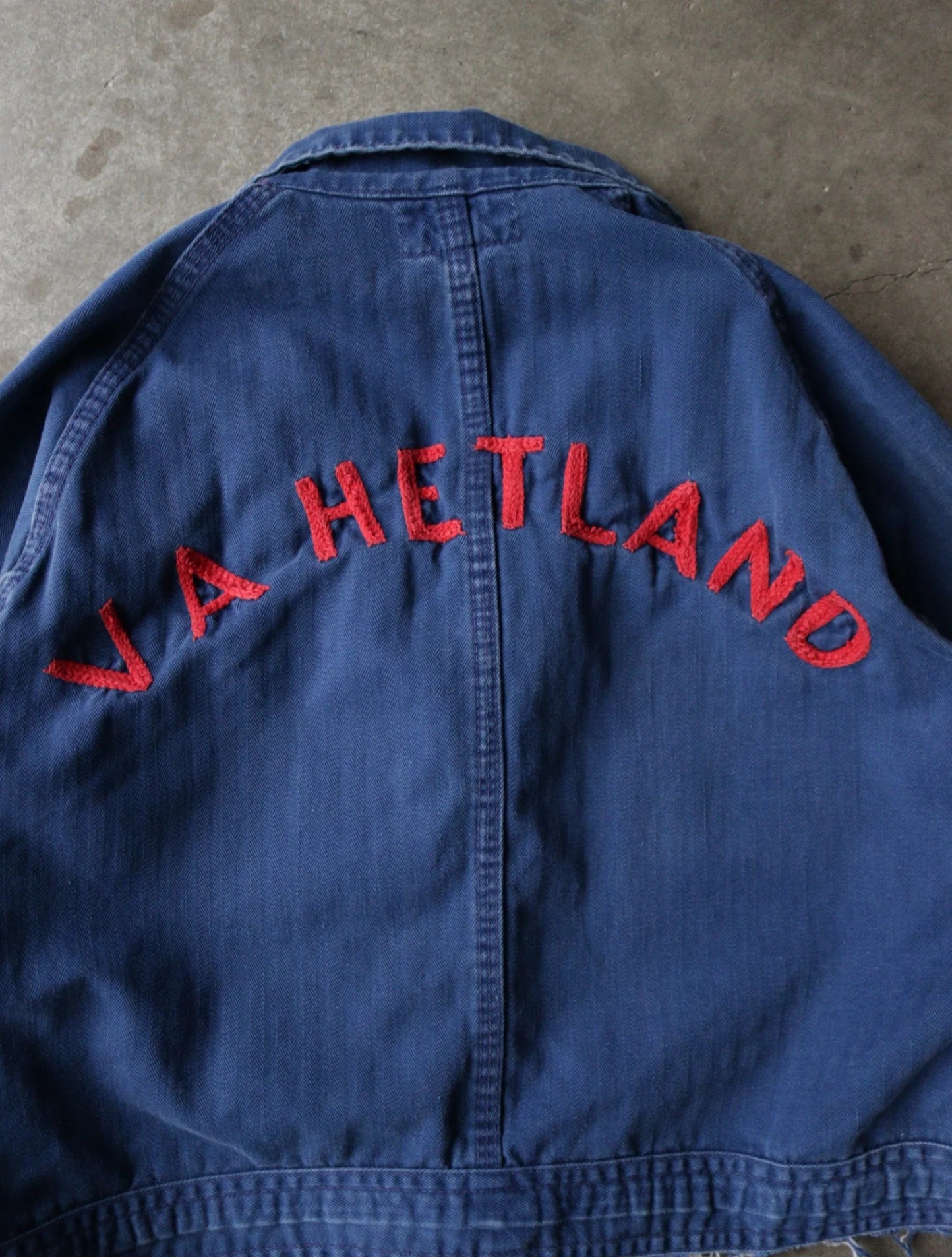 1960S VA HETLAND CHAINSTITCH CROPPED JACKET