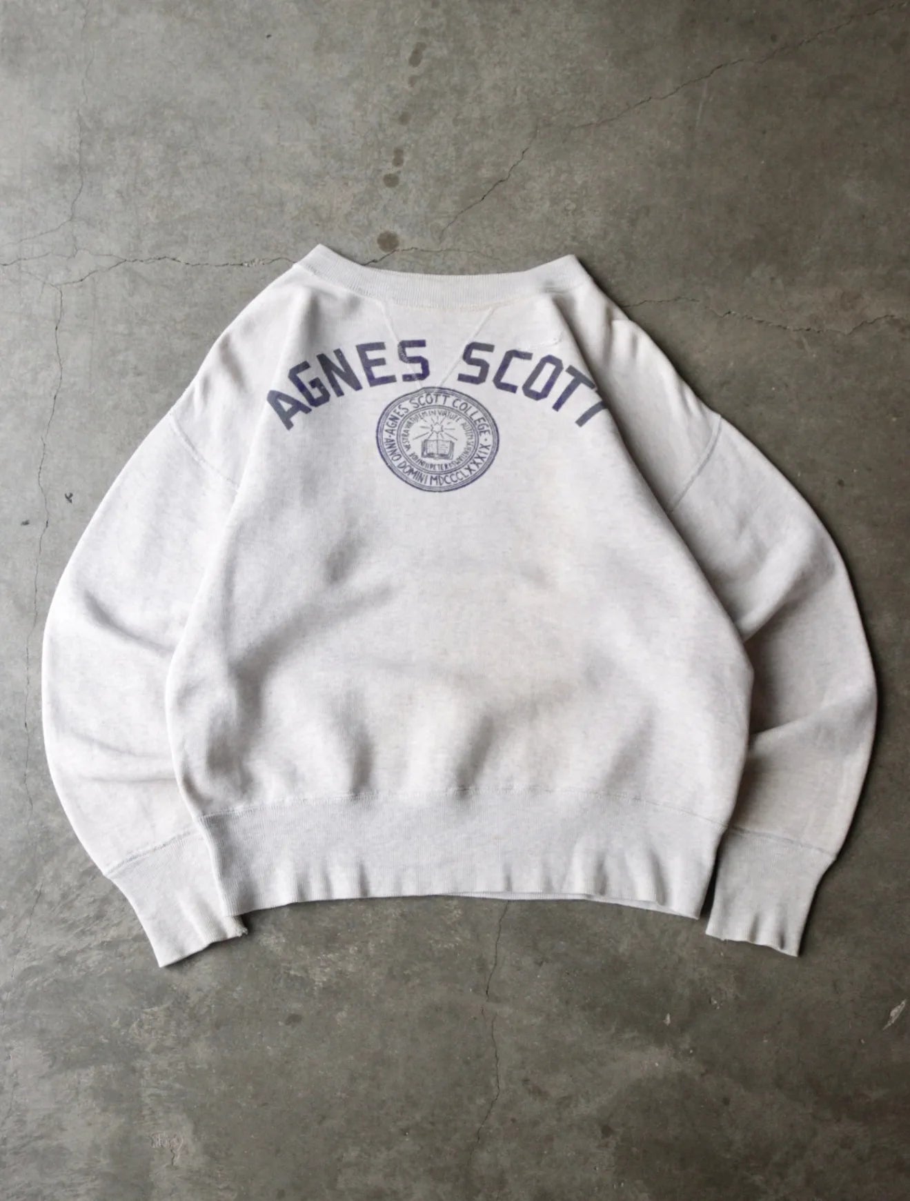 1950S AGNES SCOTT SWEATSHIRT