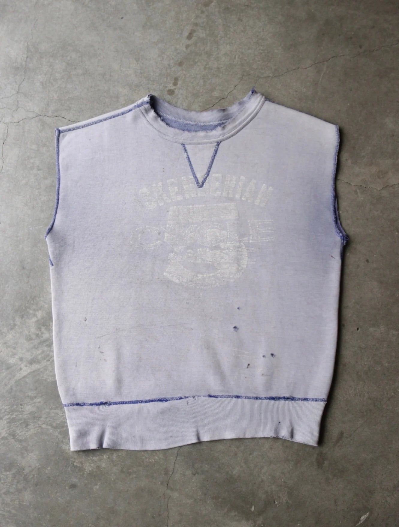 1950S CUT OFF CYCLE SWEATSHIRT