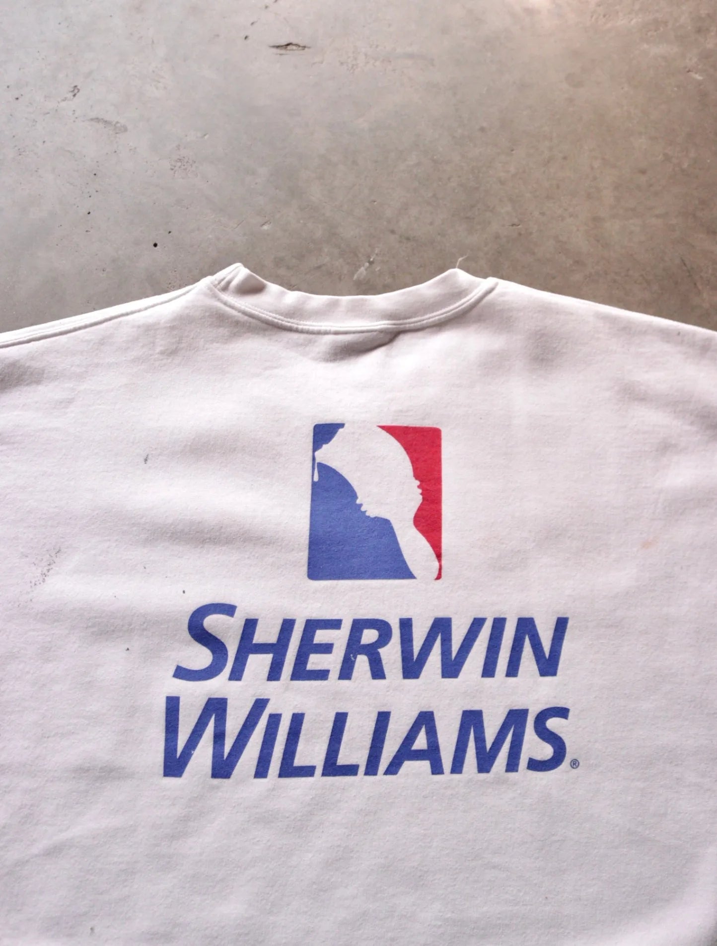 2000S PAINTED SHERWIN WILLIAMS SWEATSHIRT