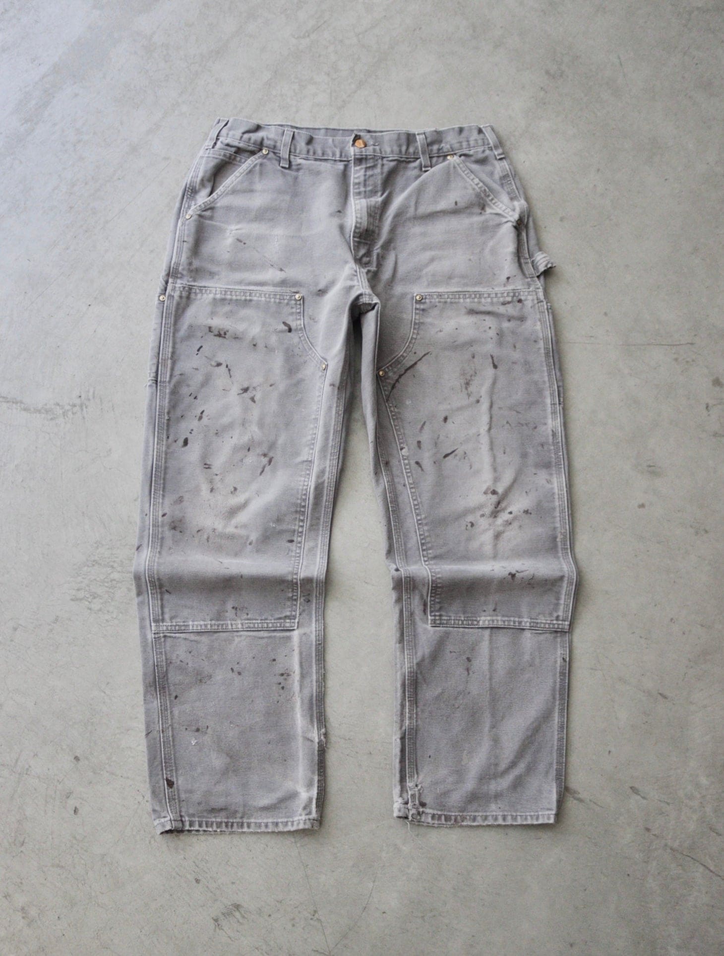 CARHARTT FADED STAINED WORK PANTS