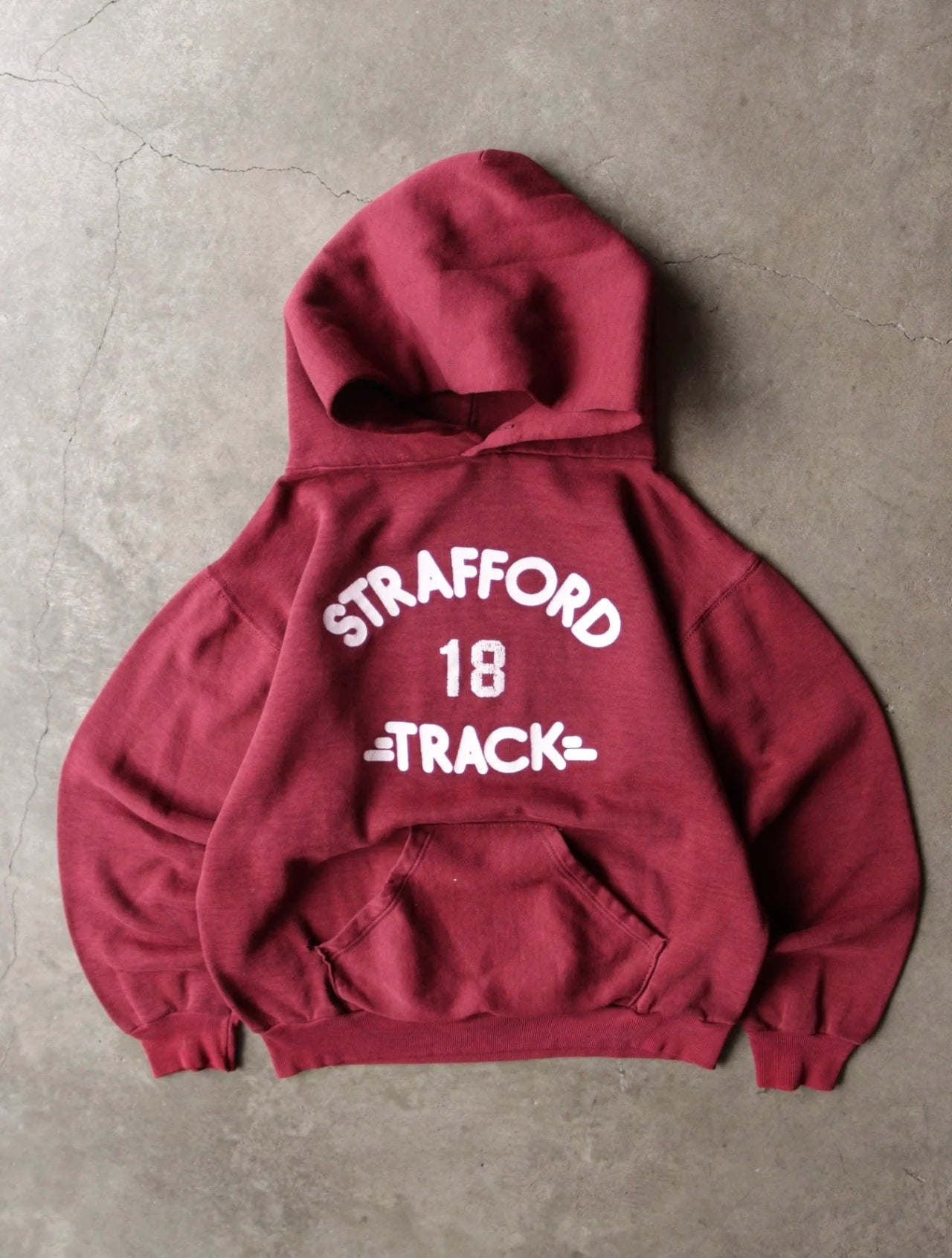 1970S TRACK HOODED SWEATSHIRT