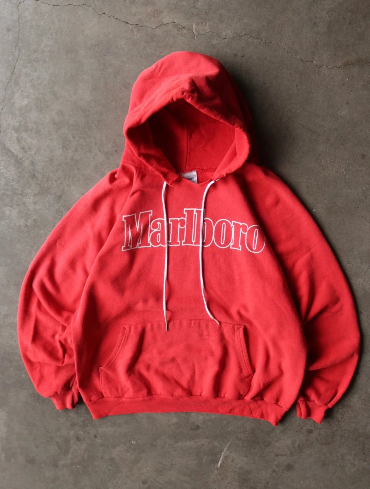 1990S MARLBORO HOODED SWEATSHIRT