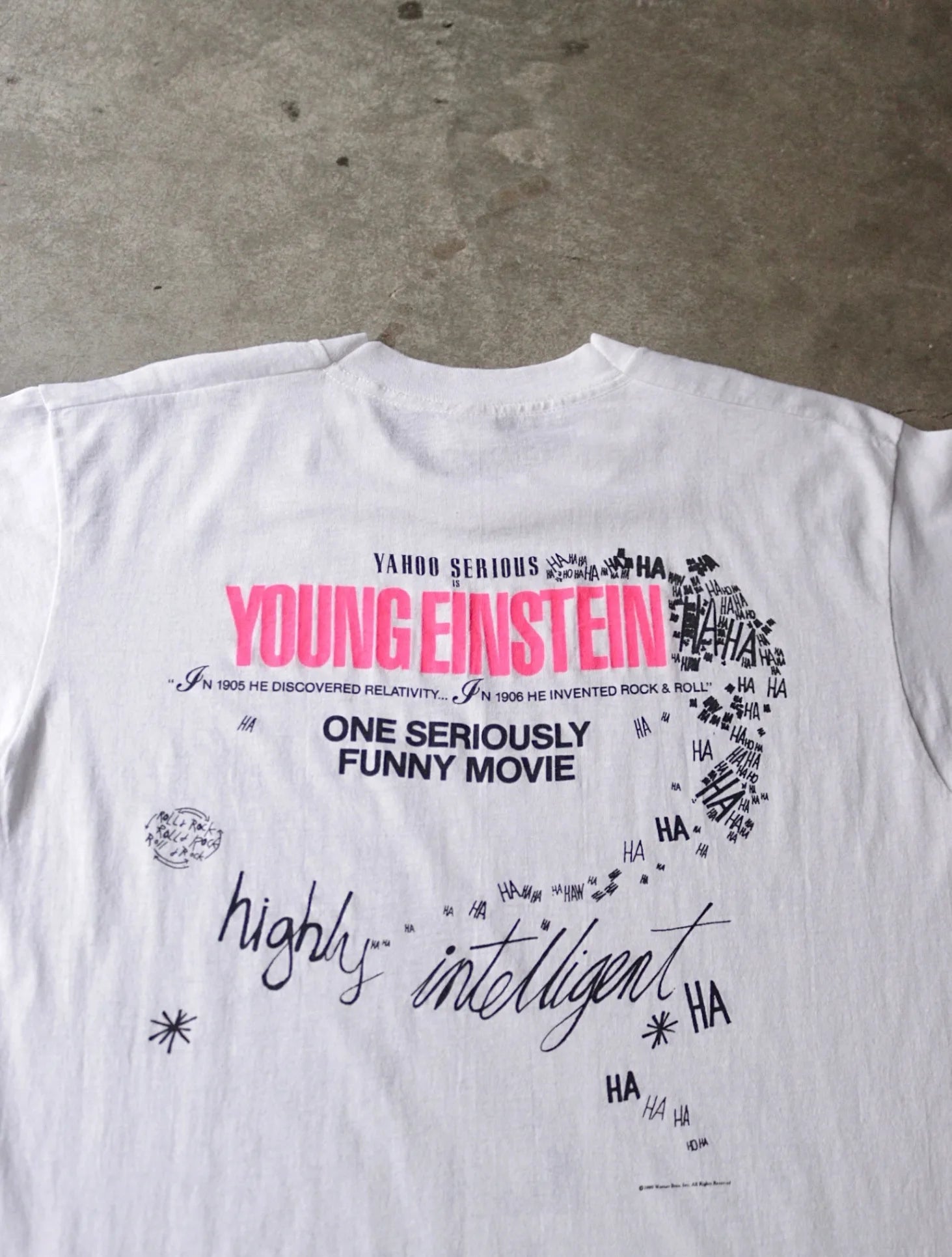 1980S YOUNG EINSTEIN TEE