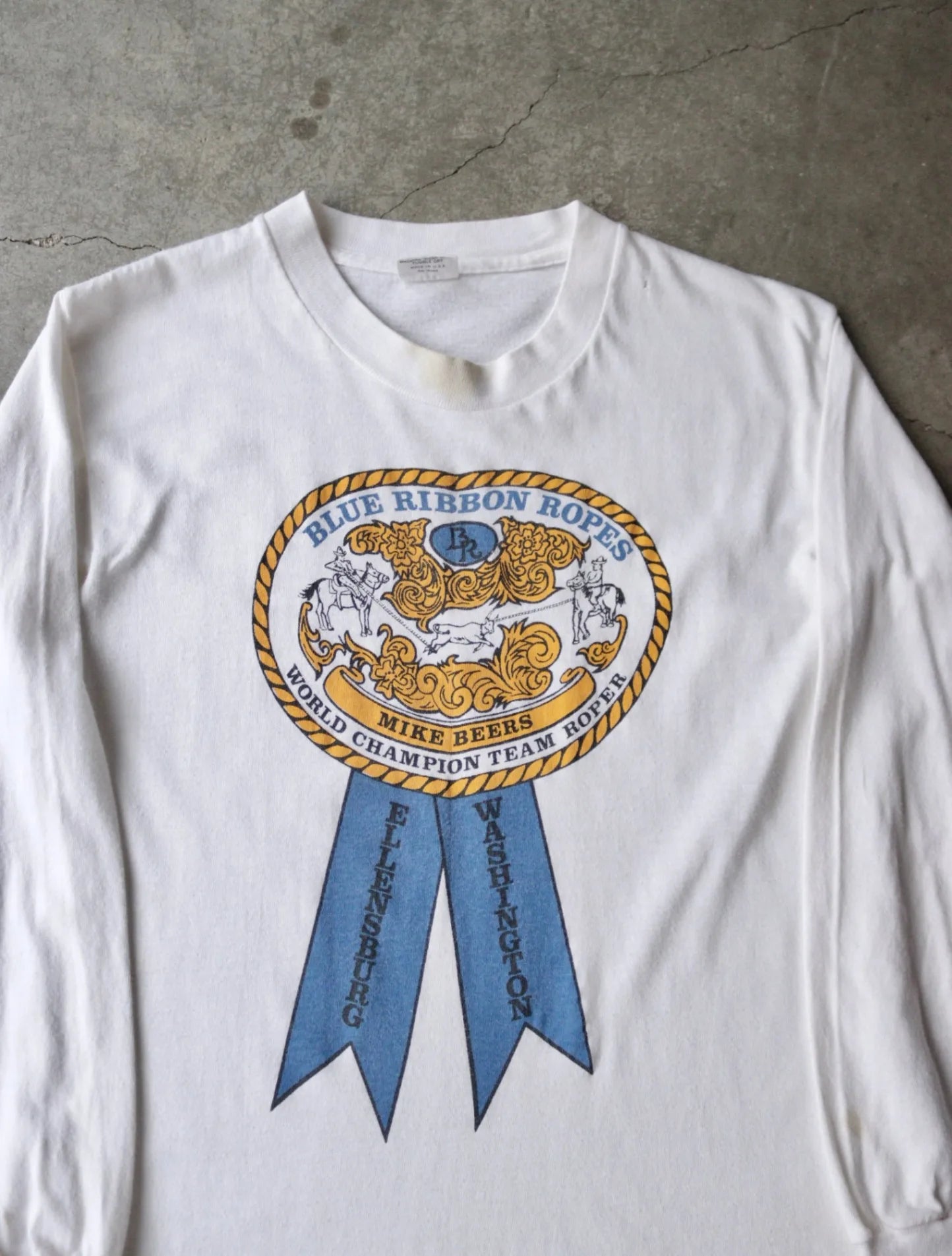 1980S BLUE RIBBON ROPES TEE