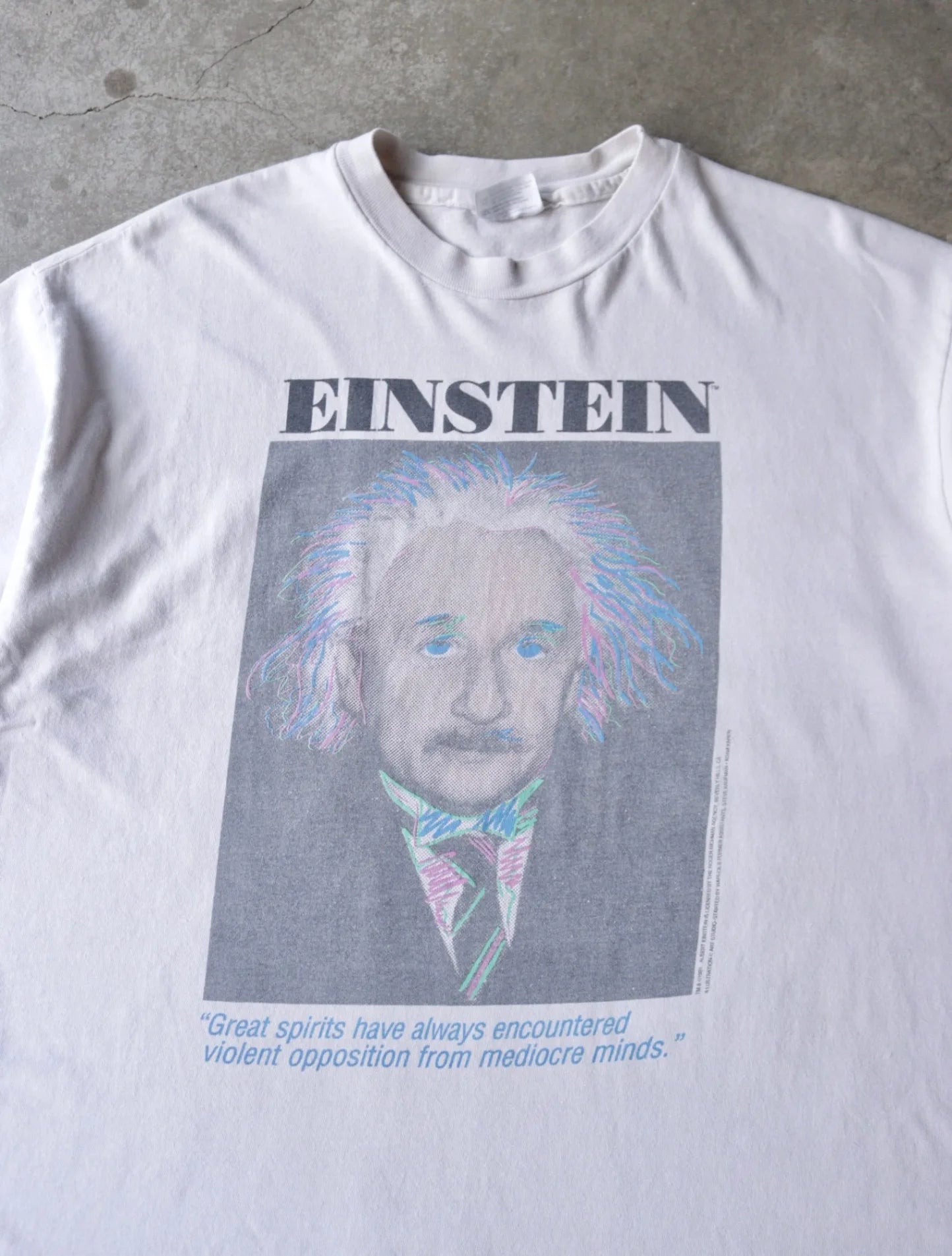 1990S EINSTEIN TEE