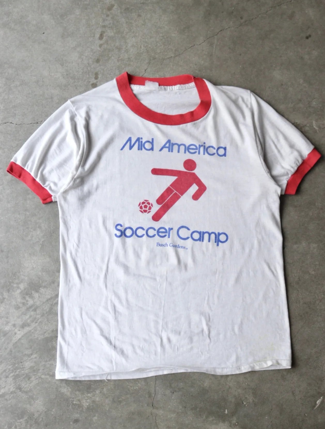 1980S MID AMERICA SOCCER CAMP TEE