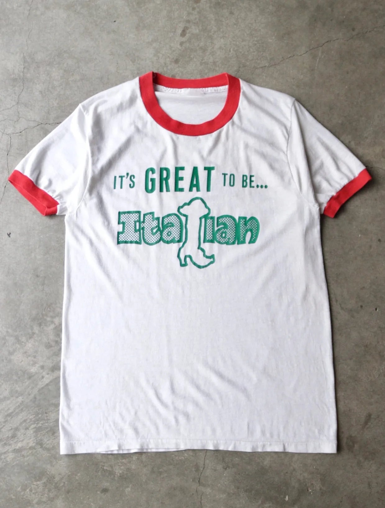 1980S ITS GREAT TO BE ITALIAN TEE