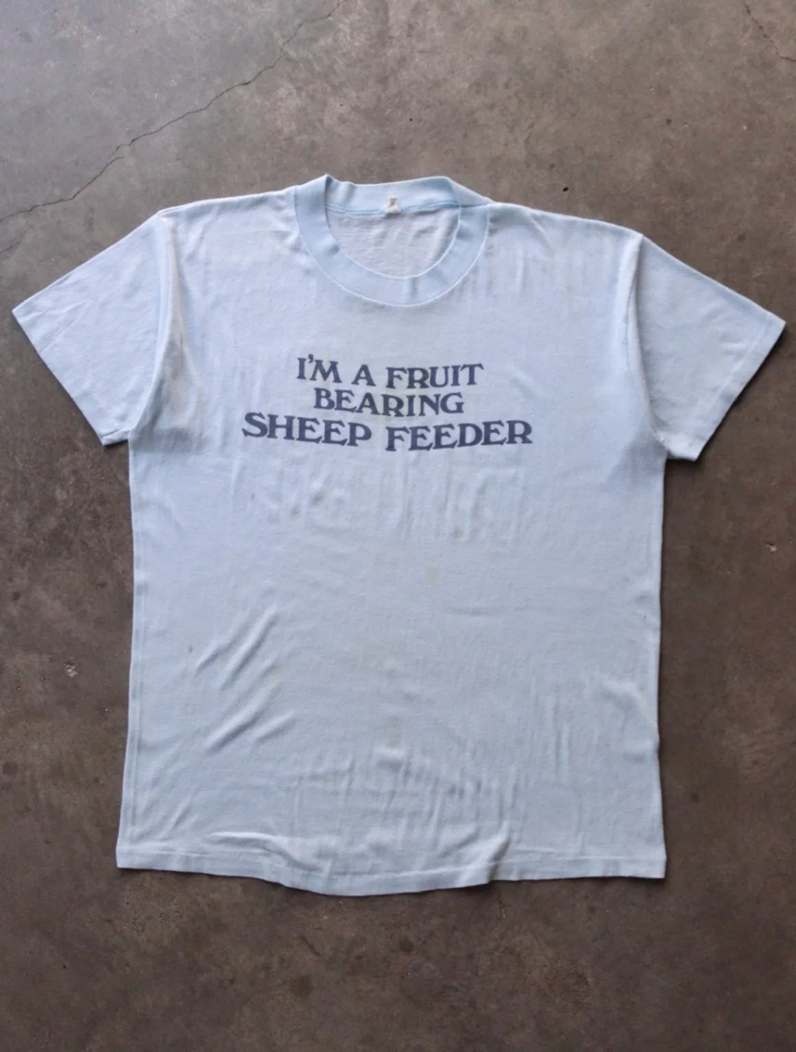 1970S SHEEP FEEDER TEE