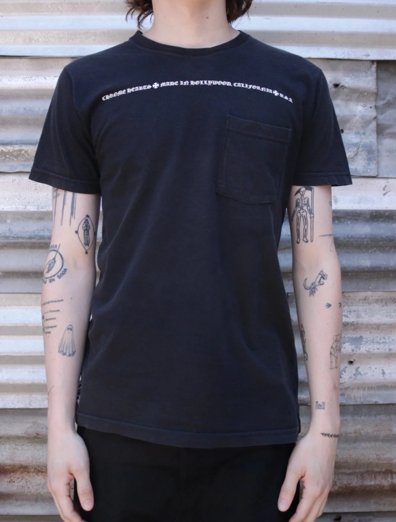 2000S CHROME HEARTS CHEST LOGO