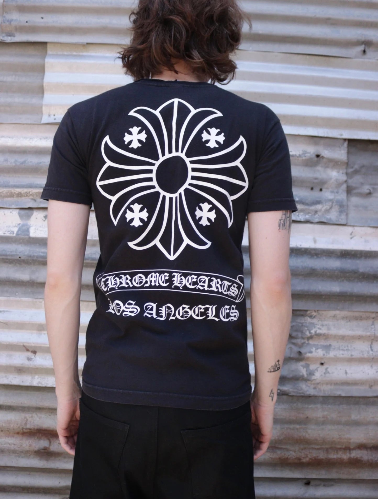 2000S CHROME HEARTS CROSS TEE