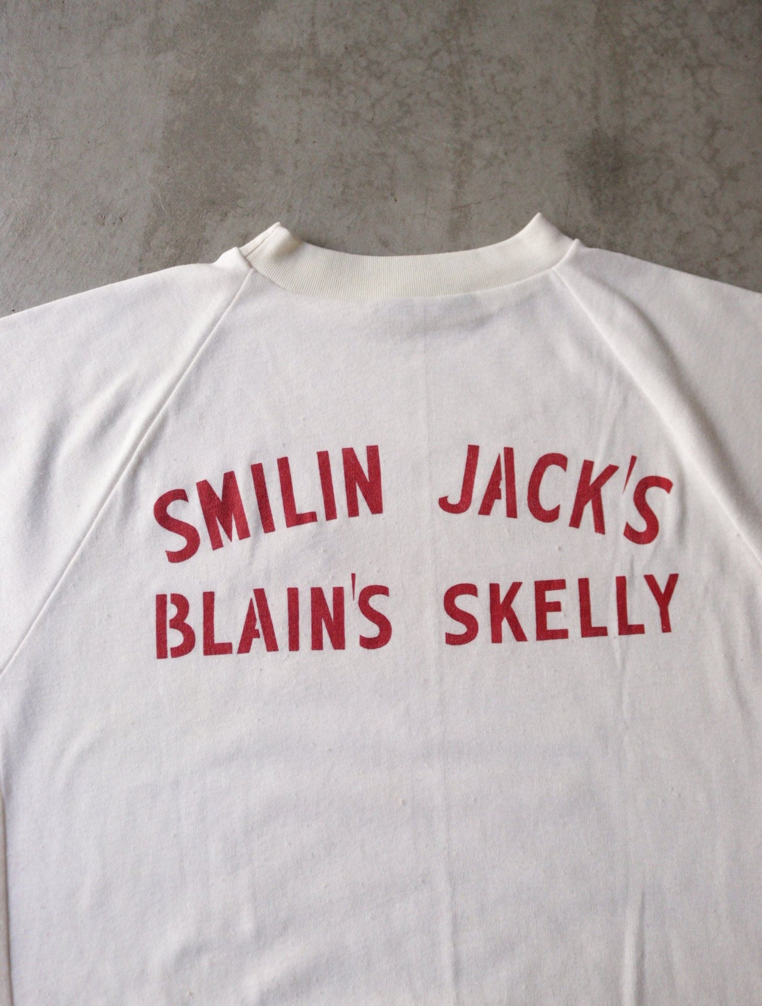 1970S SMILIN JACKS TEE SWEATSHIRT