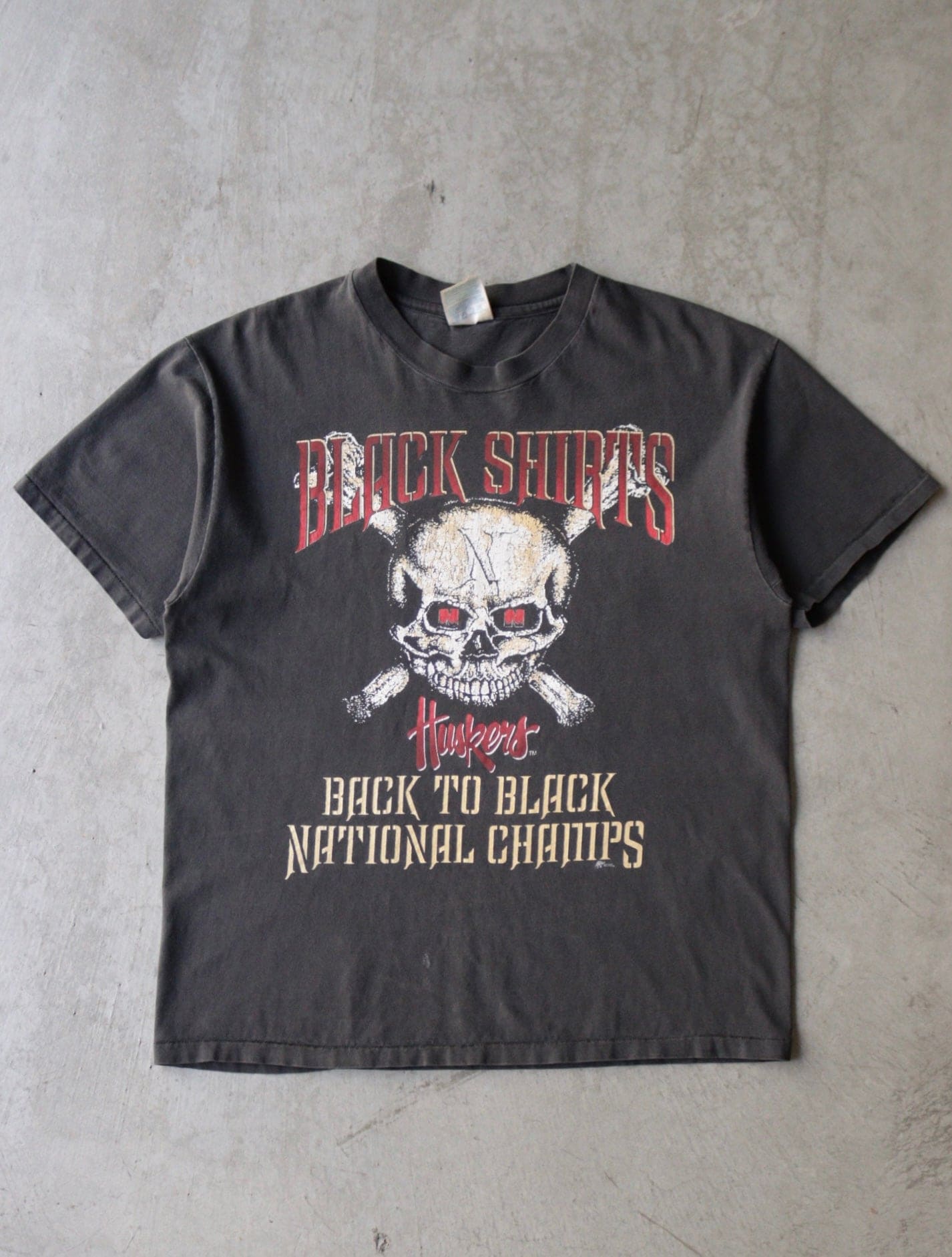 1990S FADED BACK TO BLACK TEE