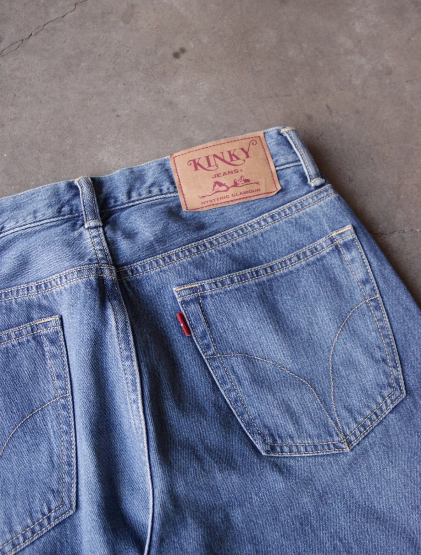 2000S HYSTERIC GUITAR GIRL KINKY JEANS – TWO FOLD